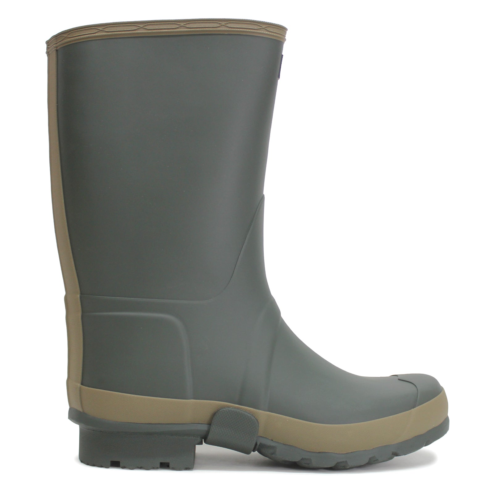 Hunter Field Gardener Tall MFT9141RMA-DOC Rubber Mens Boots - Dark Olive Clay - 42#color_dark olive clay