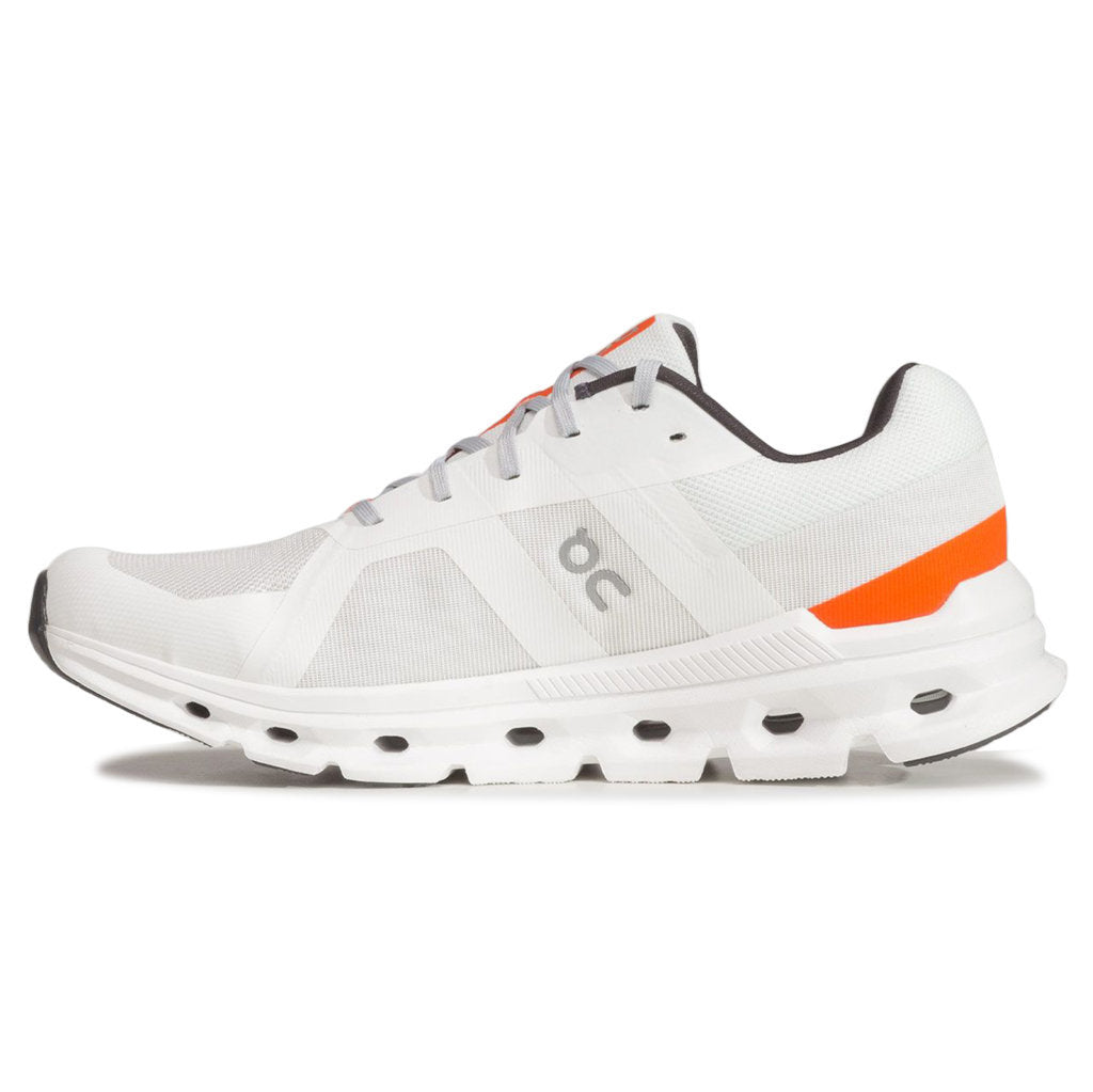 On Running Cloudrunner Textile Men's Low-Top Sneakers#color_undyed white flame