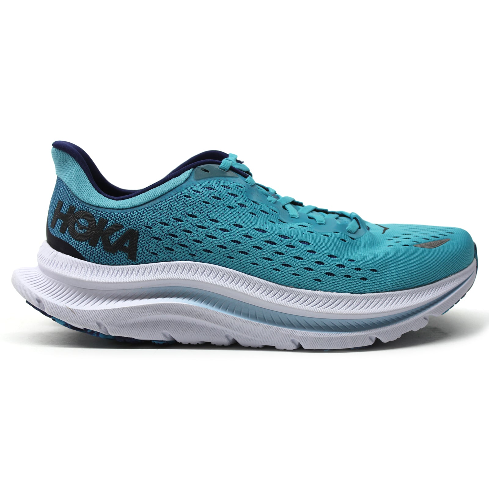 Hoka Kawana 1123163-SBBB Textile Mens Trainers - Scuba Blue Bellwether Blue - 10.5#color_scuba blue bellwether blue