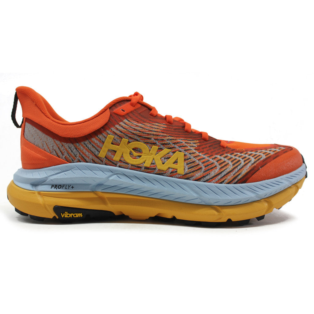 Hoka One One Mafate Speed 4 Textile Synthetic Mens Sneakers#color_puffins bill summer song