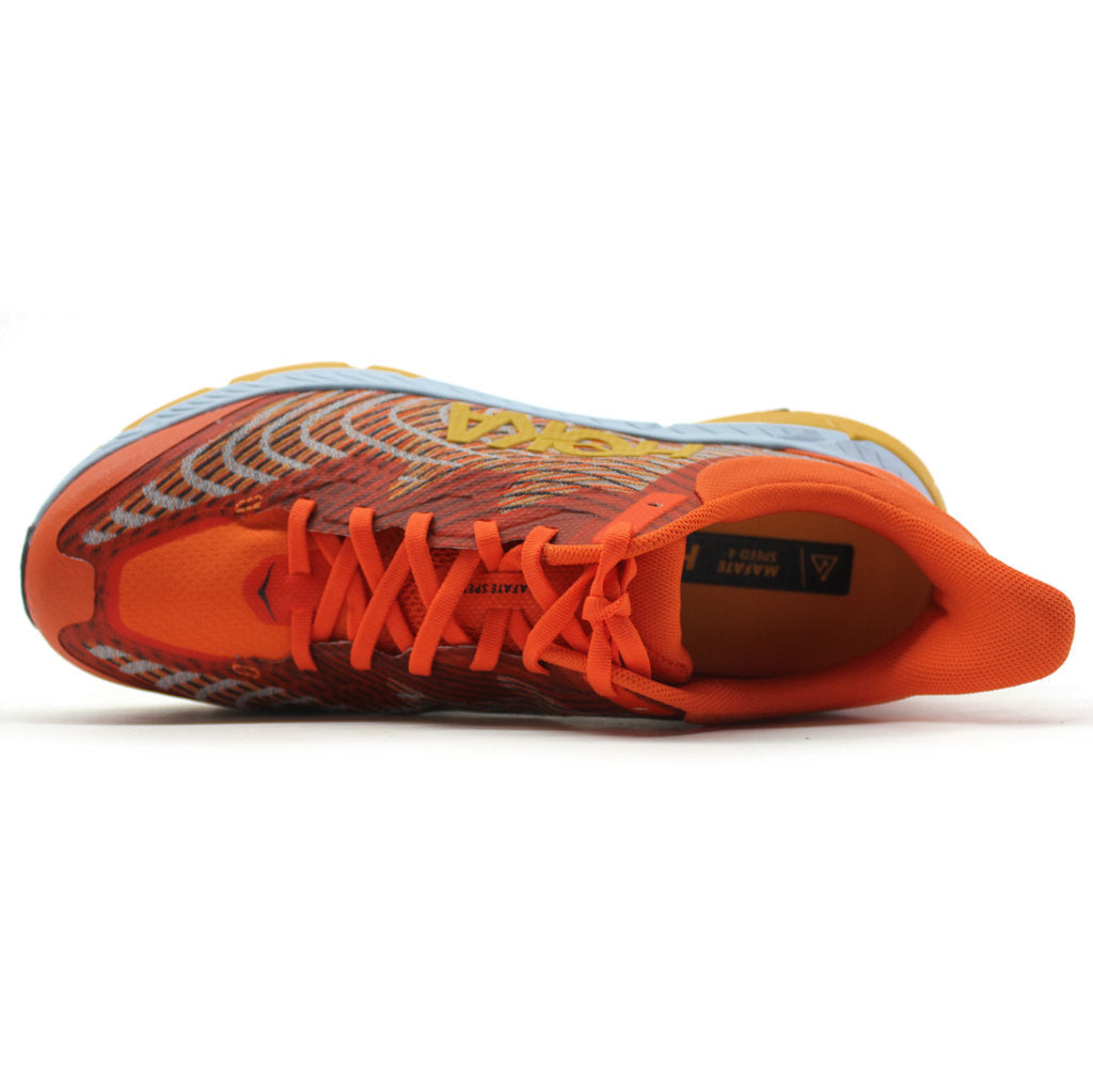 Hoka One One Mafate Speed 4 Textile Synthetic Mens Sneakers#color_puffins bill summer song