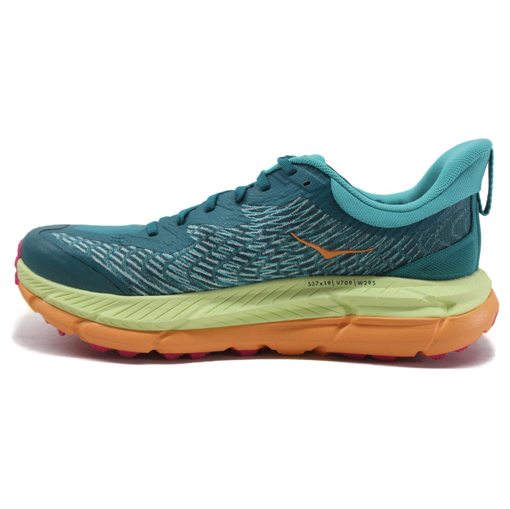 Hoka One One Mafate Speed 4 Textile Synthetic Mens Sneakers#color_deep lake ceramic