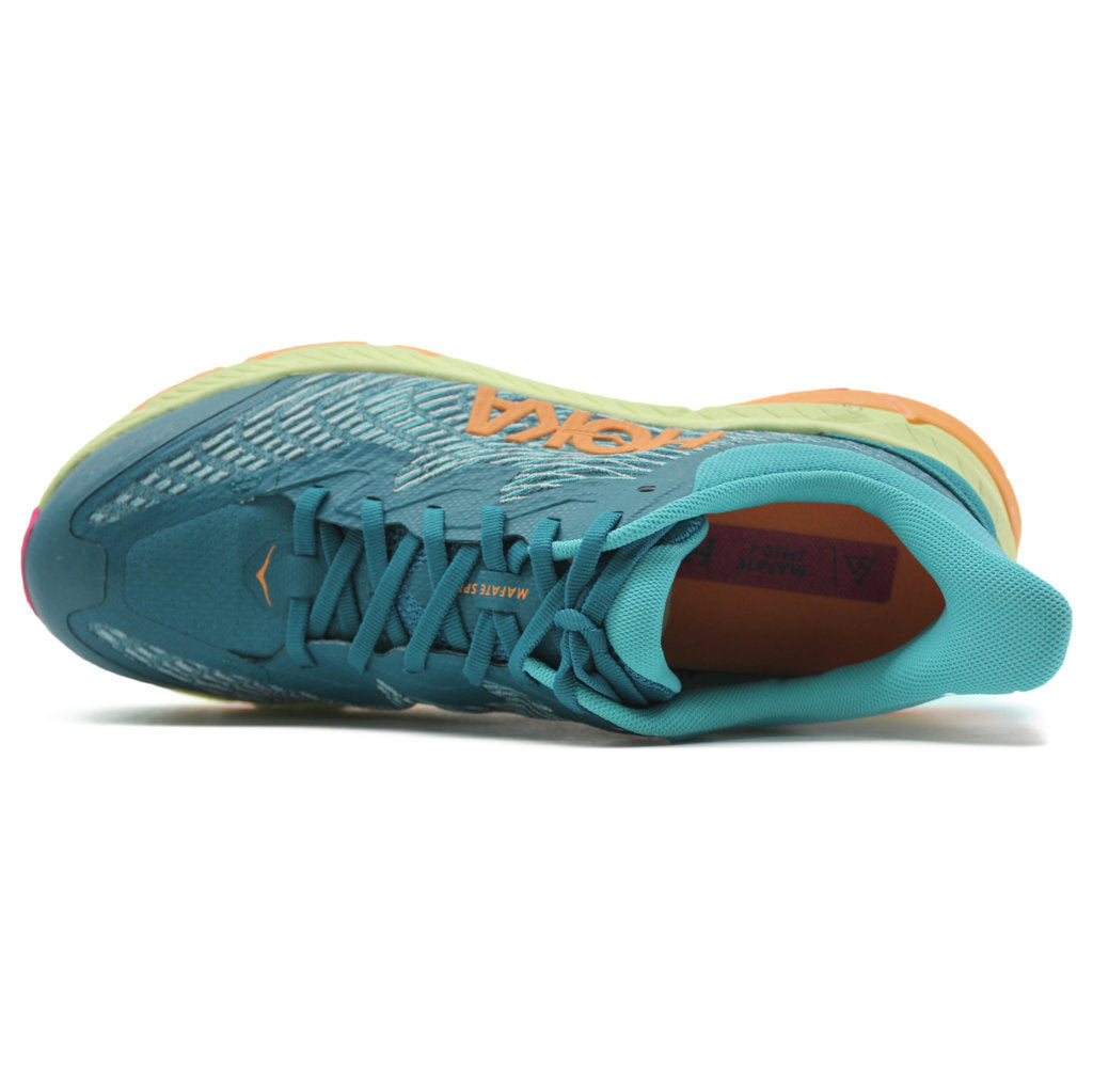 Hoka One One Mafate Speed 4 Textile Synthetic Mens Sneakers#color_deep lake ceramic