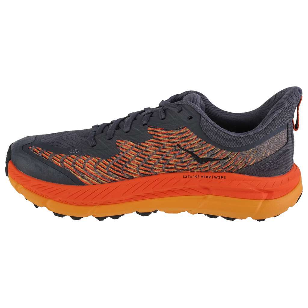 Hoka One One Mafate Speed 4 Textile Synthetic Mens Sneakers#color_castlerock black