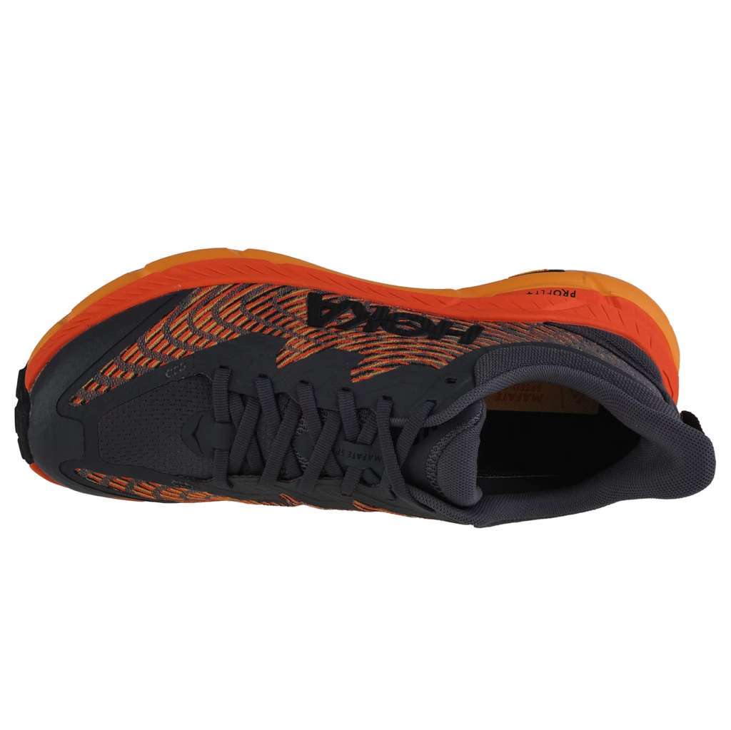 Hoka One One Mafate Speed 4 Textile Synthetic Mens Sneakers#color_castlerock black