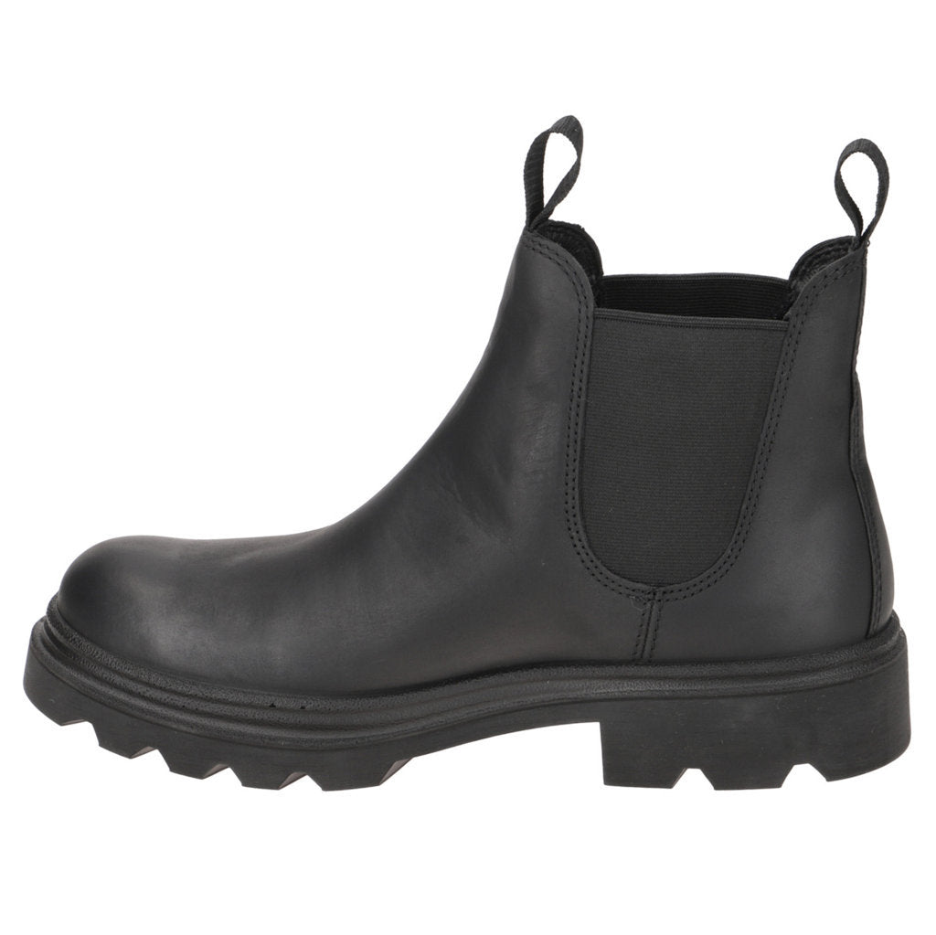 Ecco Grainer Oiled Nubuck Mens Boots#color_black