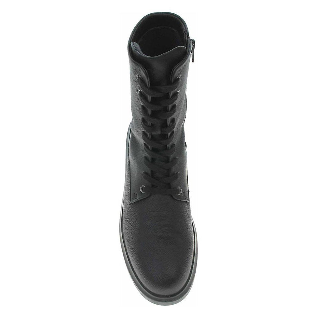 Ecco Nouvelle 216213 Leather Womens Boots#color_black