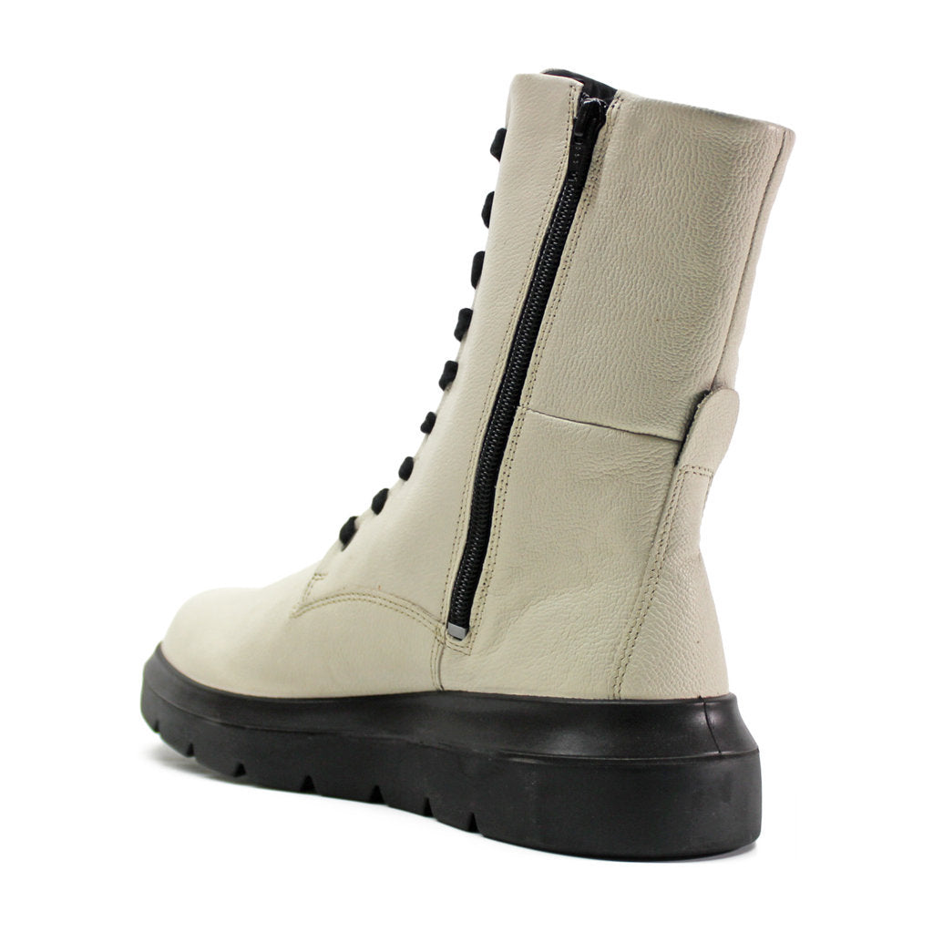 Ecco Nouvelle 216213 Leather Womens Boots#color_limestone