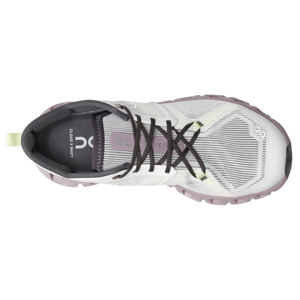 On Cloud X 3 Shift Textile Women's Running Shoes#color_white heron