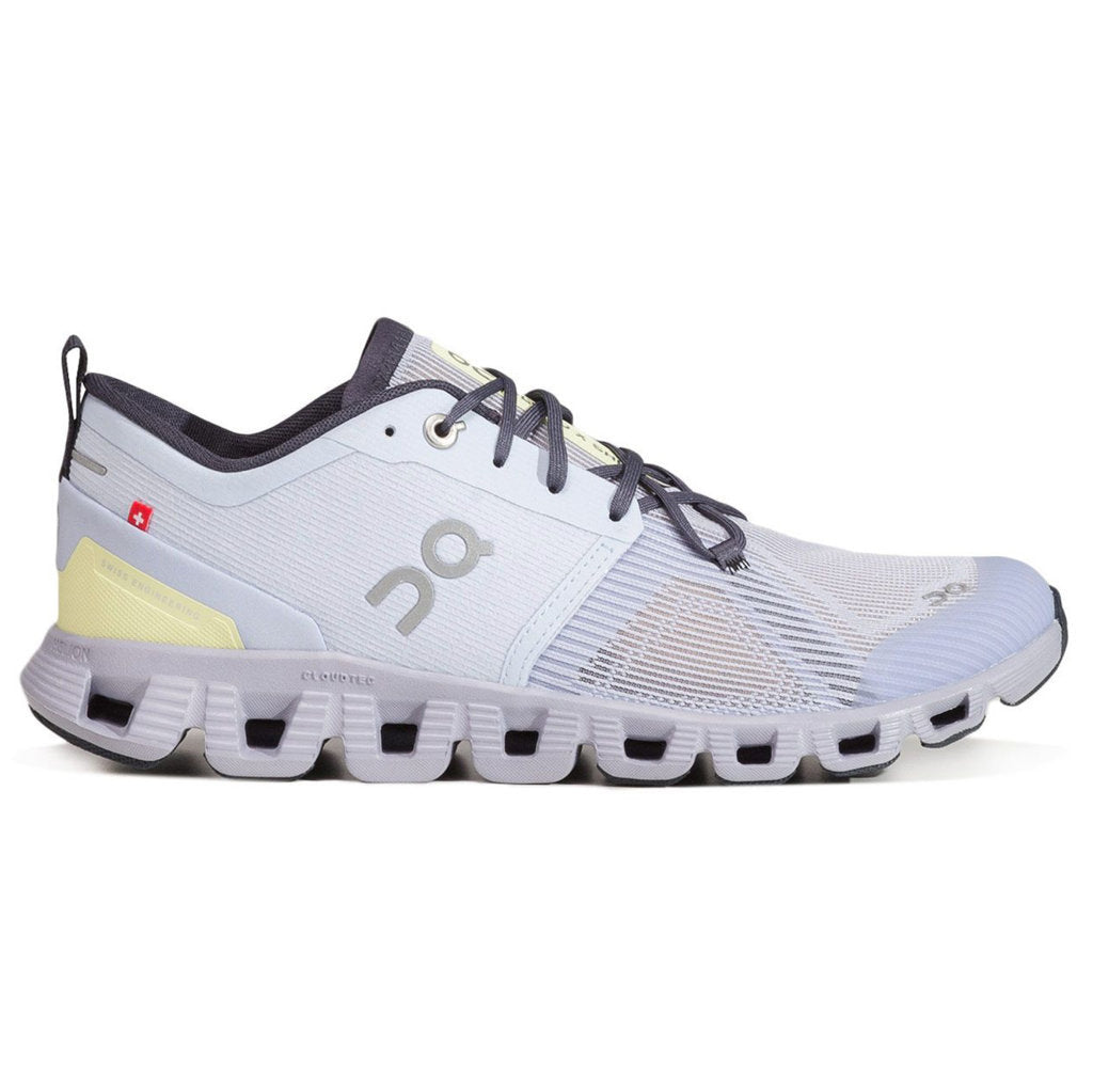 On Cloud X 3 Shift Textile Women's Running Shoes#color_heather midnight