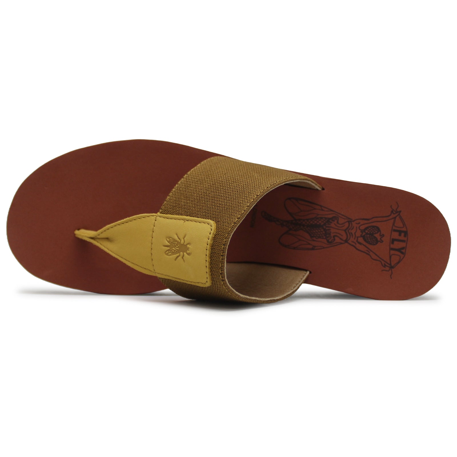 Fly London YOMU725FLY Cupido Leather Womens Sandals#color_bumb came brick