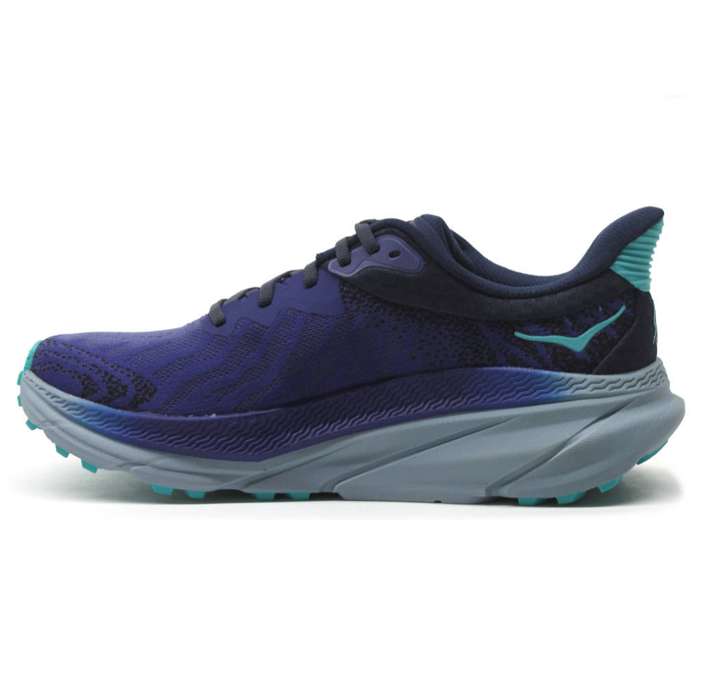 Hoka One One Challenger ATR 7 Textile Womens Sneakers#color_bellwether blue stone blue