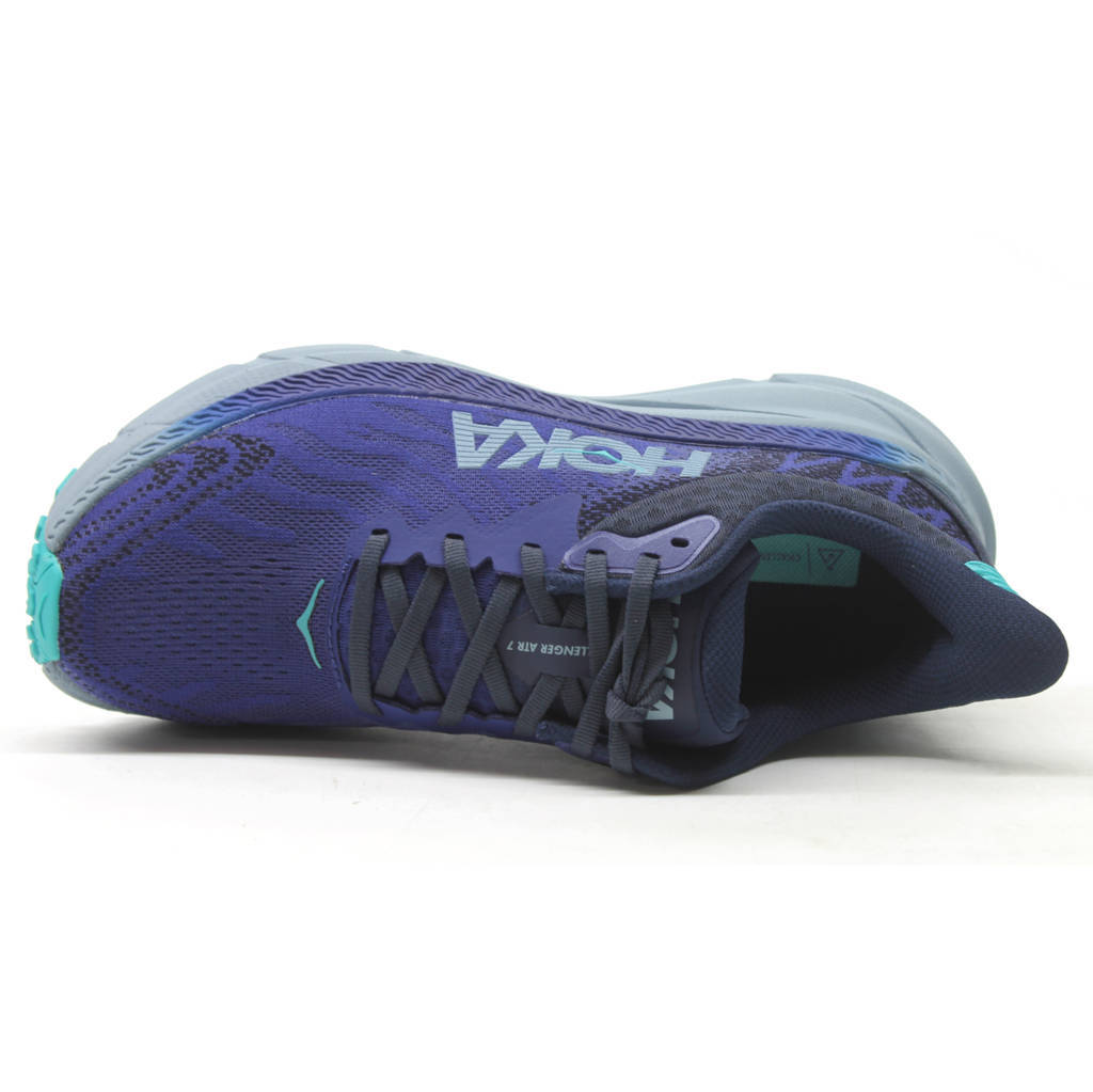 Hoka One One Challenger ATR 7 Textile Womens Sneakers#color_bellwether blue stone blue