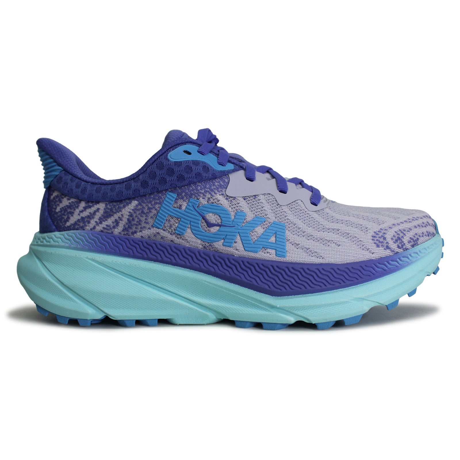 Hoka Challenger ATR 7 Textile Women's Running Shoes - UK 8 - US 9.5 Women - EU 42#color_ether cosmos