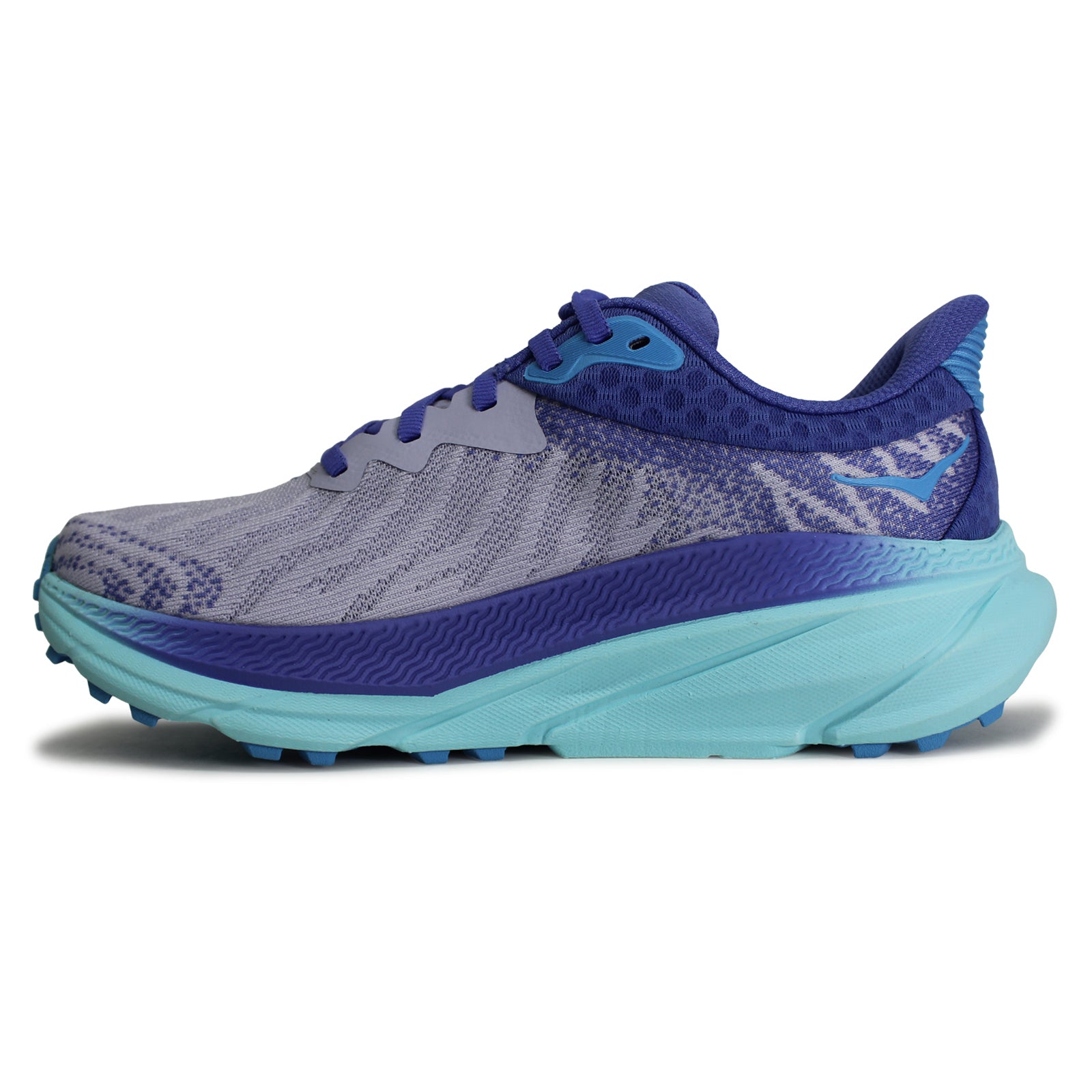 Hoka Challenger ATR 7 1134498-ERC Textile Womens Trainers - Ether Cosmos - 8#color_ether cosmos