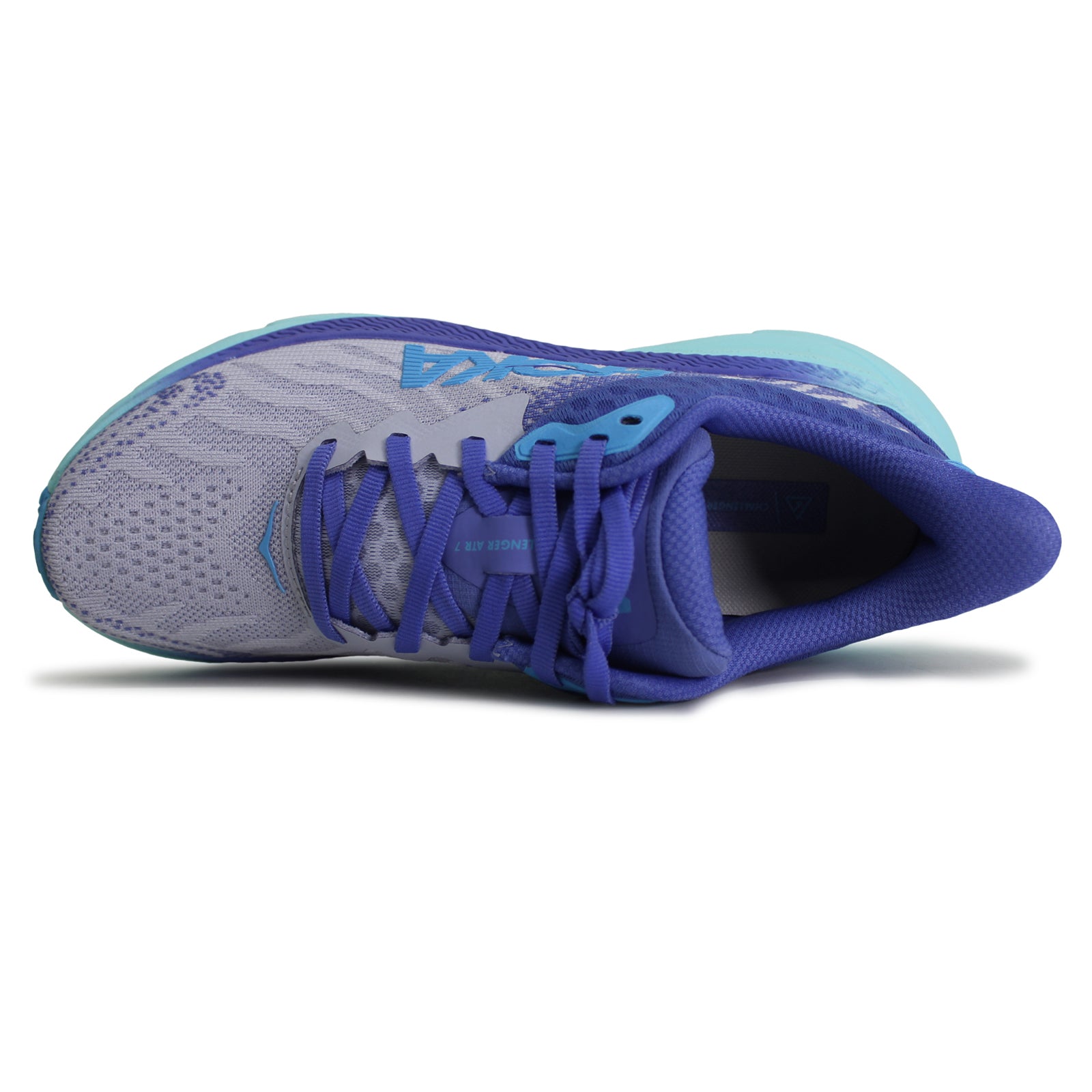 Hoka Challenger ATR 7 1134498-ERC Textile Womens Trainers - Ether Cosmos - 7#color_ether cosmos