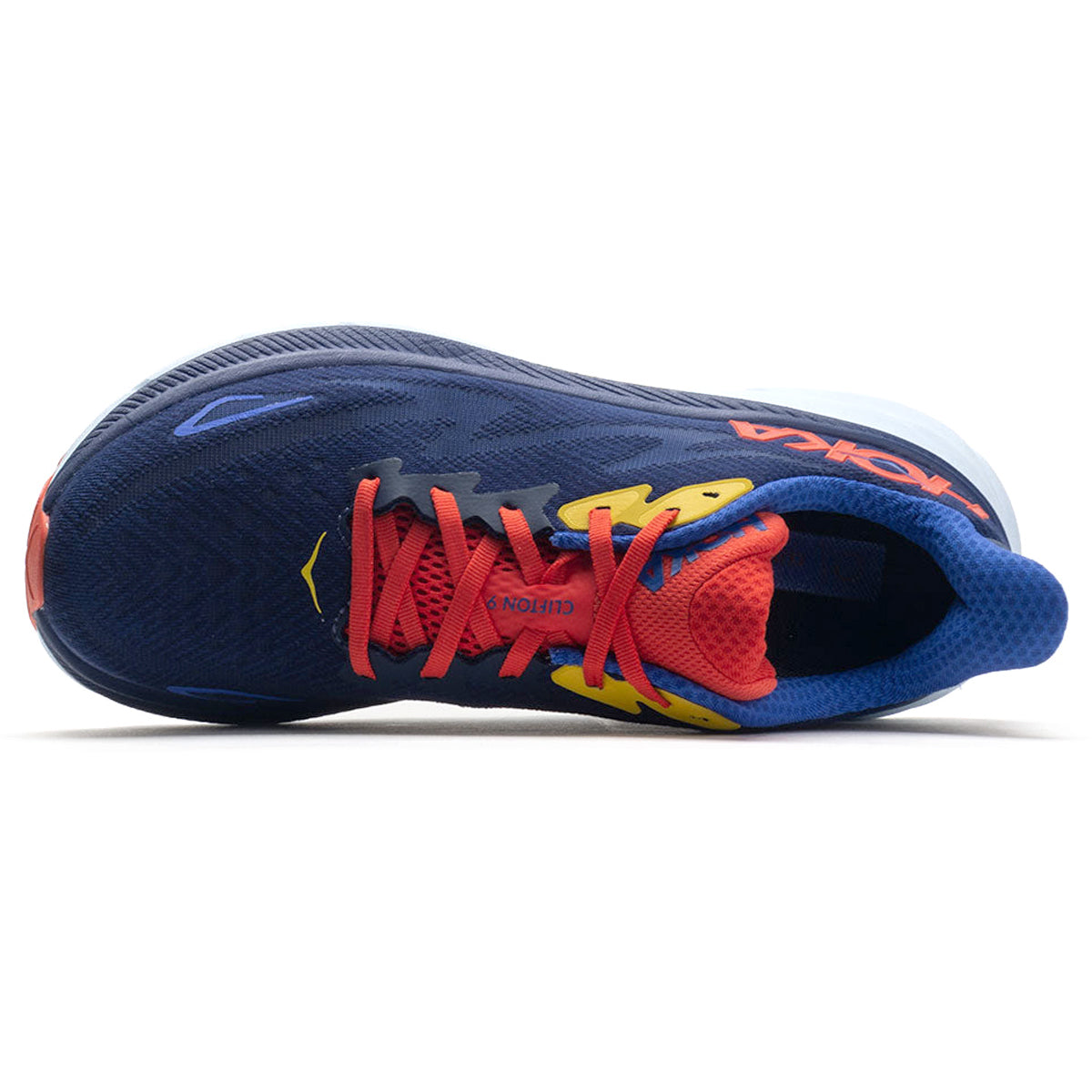 Hoka Clifton 9 Textile Mens Trainers#color_bellwether blue dazzling blue