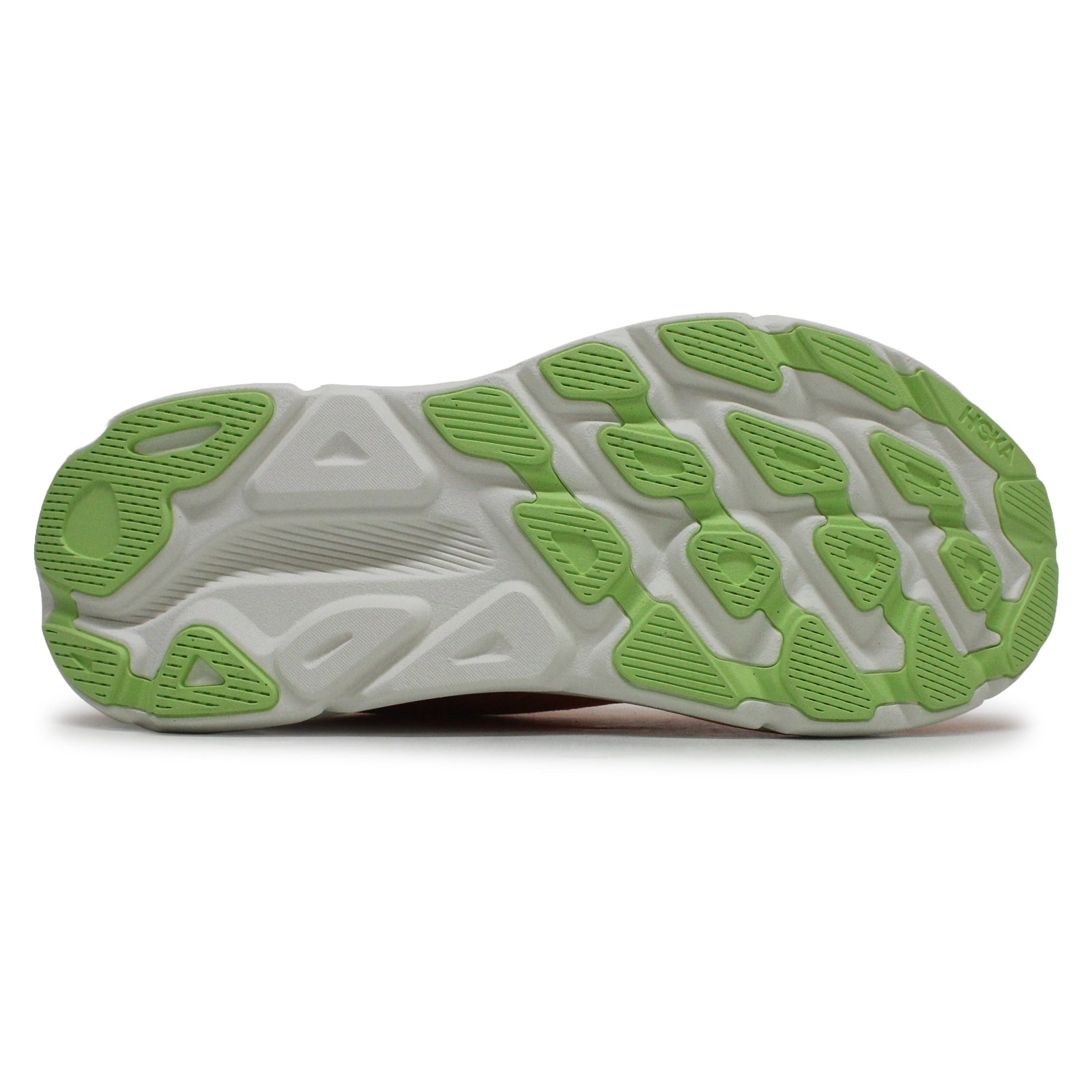 Hoka Clifton 9 Textile Mens Trainers#color_solar flare lettuce