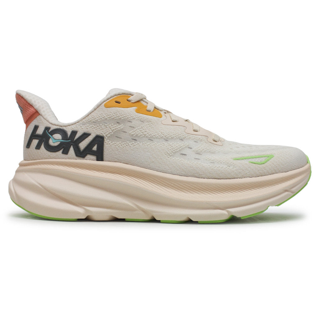 Hoka One One Clifton 9 Textile Womens Sneakers#color_vanilla astral