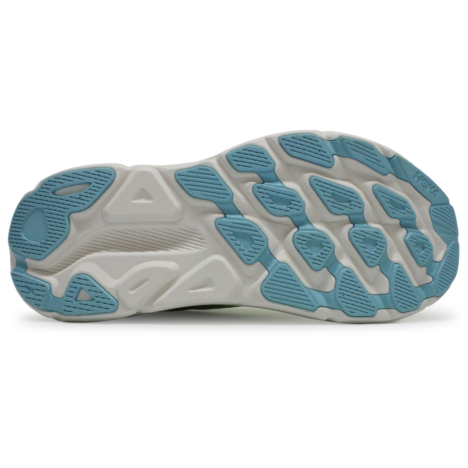 Hoka Clifton 9 Textile Womens Trainers#color_lettuce solar flare