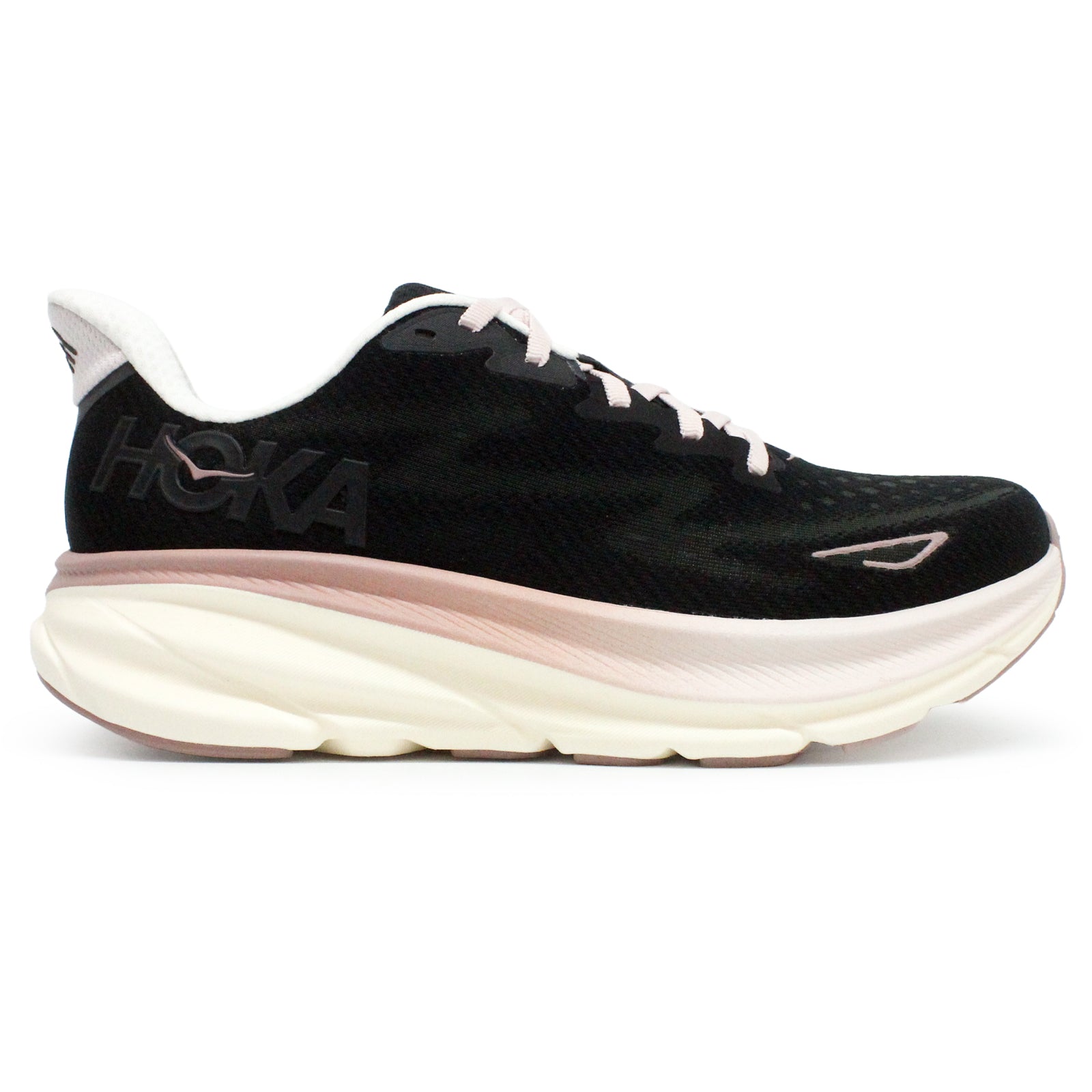 Hoka Clifton 9 Textile Womens Trainers#color_obsidian quartzite