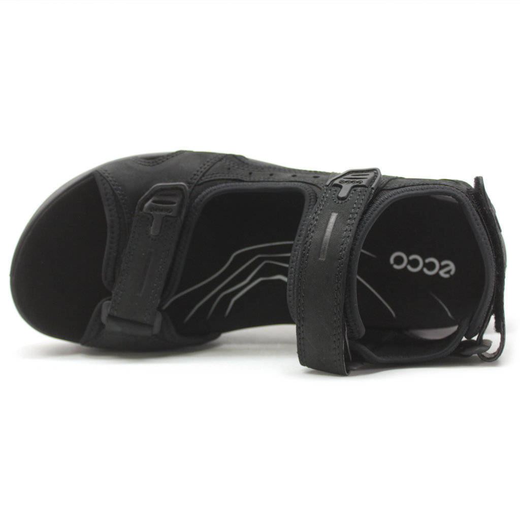 Ecco Offroad 822184 Nubuck Mens Sandals#color_black