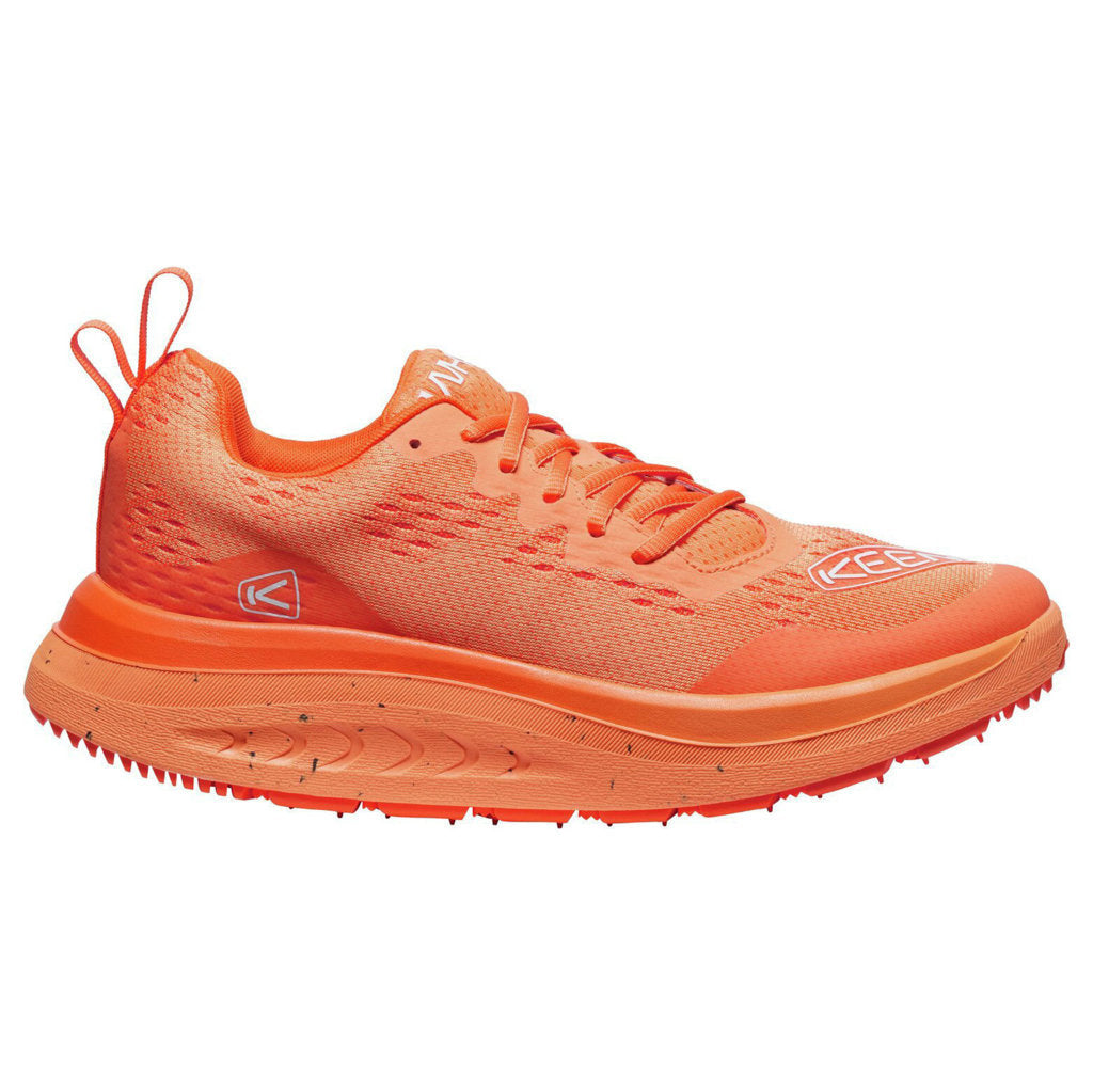 Keen WK400 Textile Womens Sneakers#color_tangerine