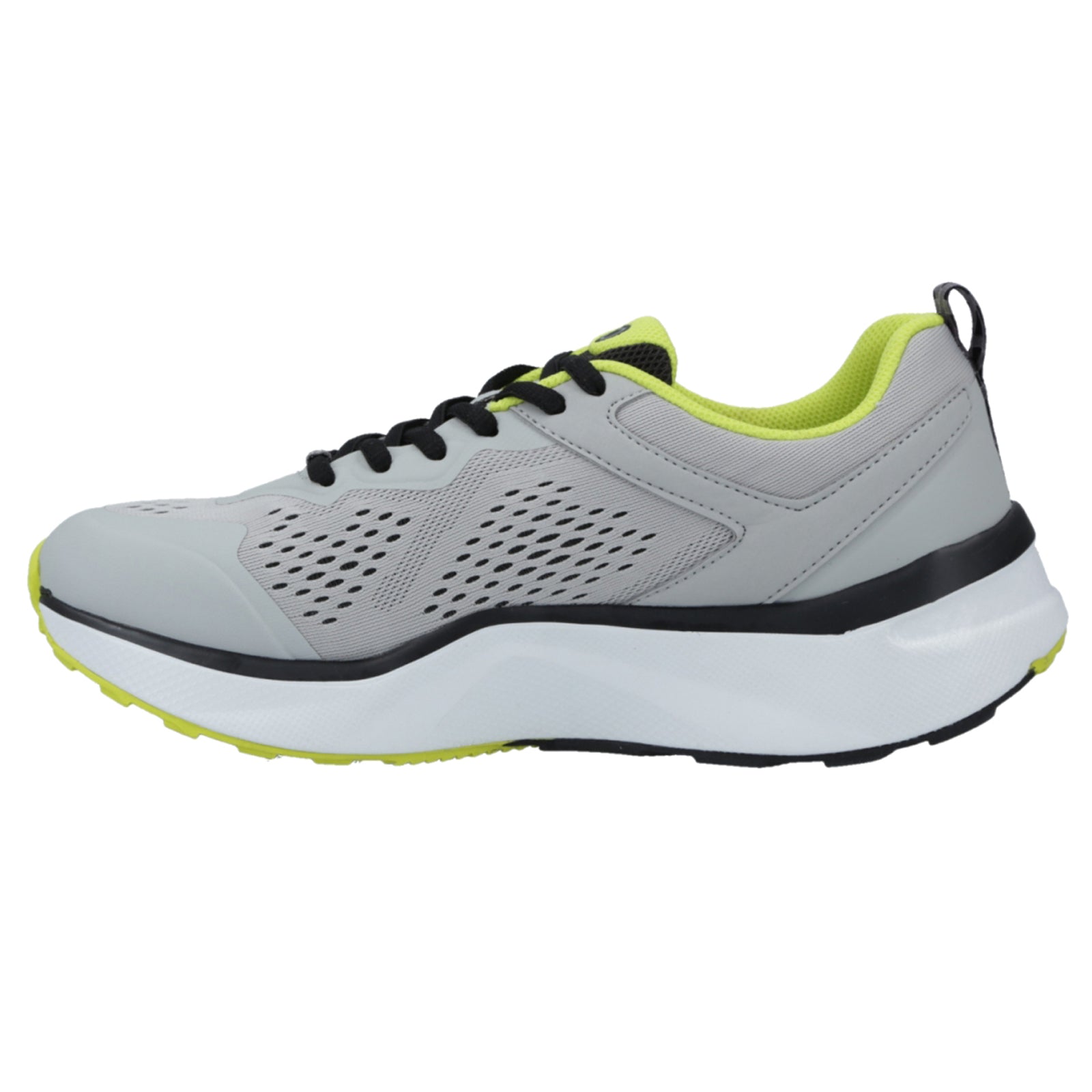 Joya Veloce 253SNE Textile Mens Trainers - Light Grey - 10.5#color_light grey