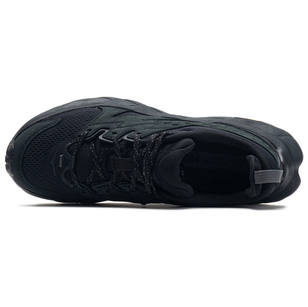 Hoka One One Anacapa Breeze Low Synthetic Textile Men's Low-Top Sneakers#color_black black