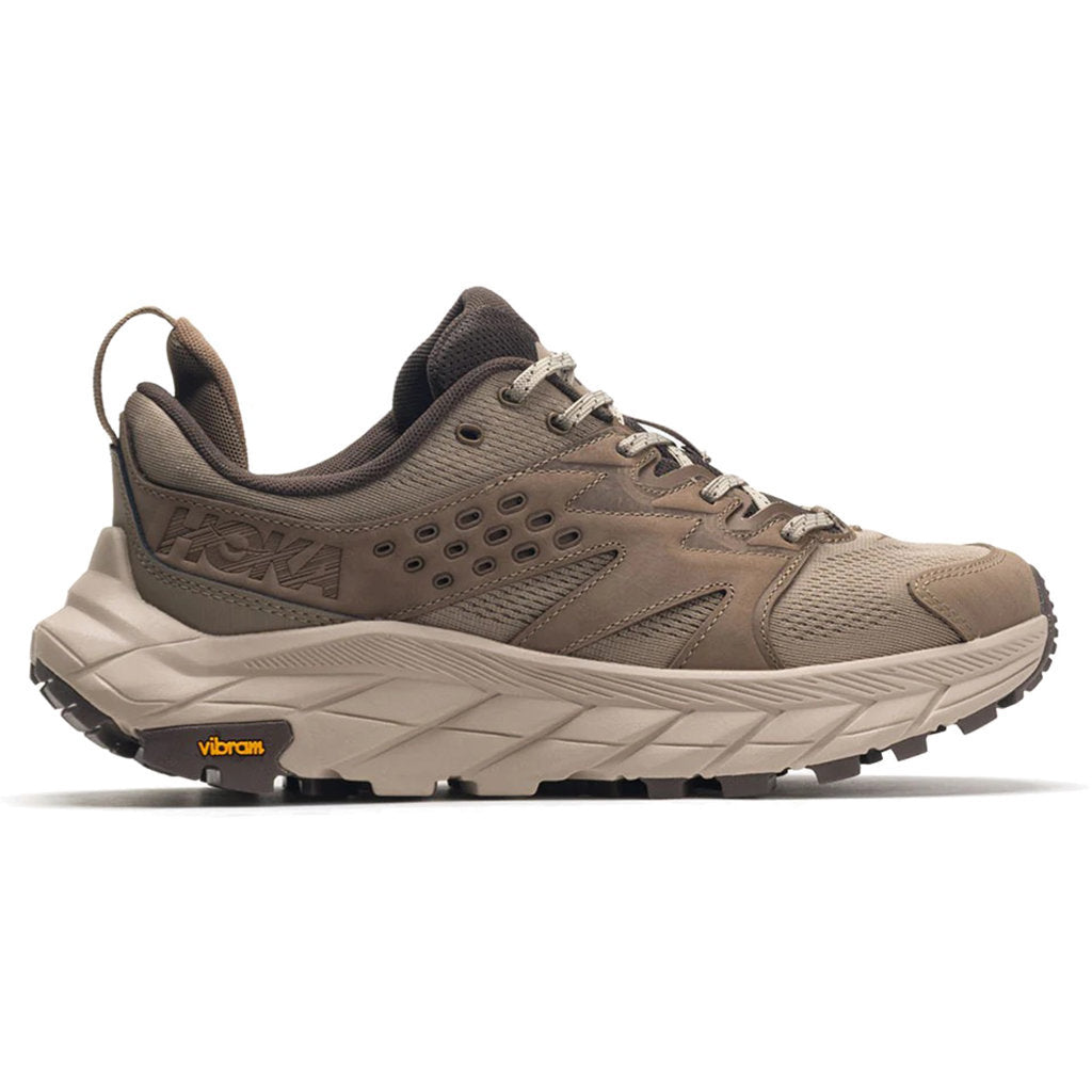 Hoka One One Anacapa Breeze Low Synthetic Textile Men's Low-Top Sneakers#color_dune oxford tan