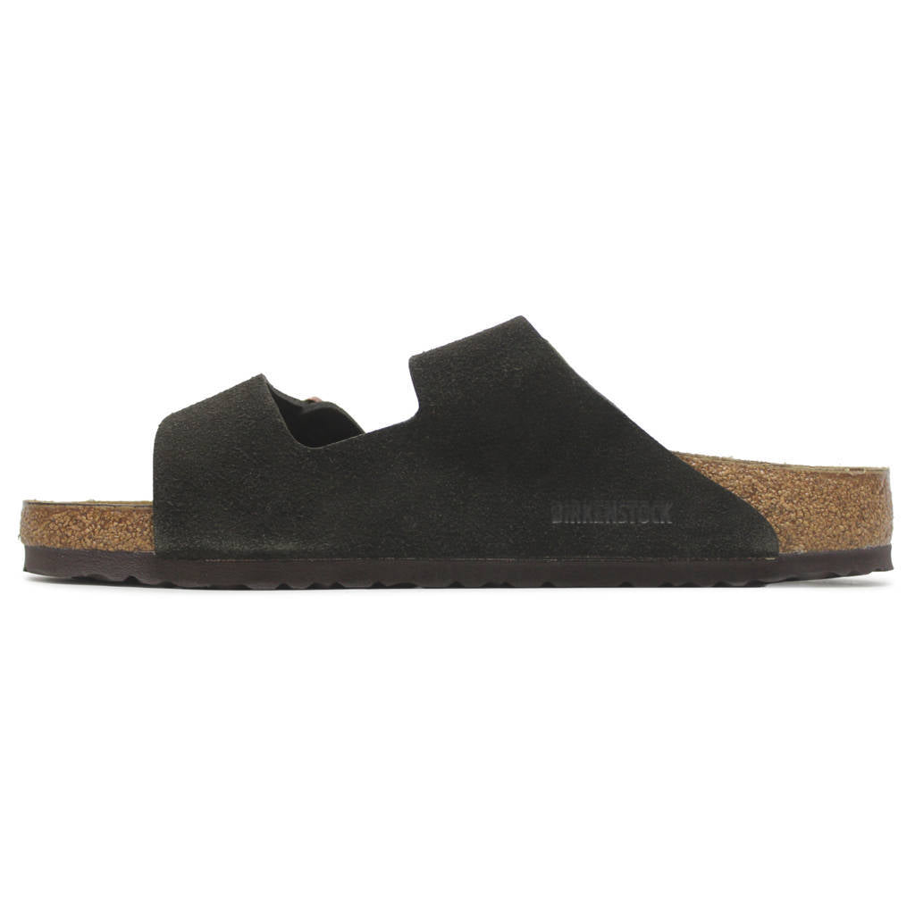 Birkenstock Arizona BS Suede Leather Unisex Sandals#color_mocha