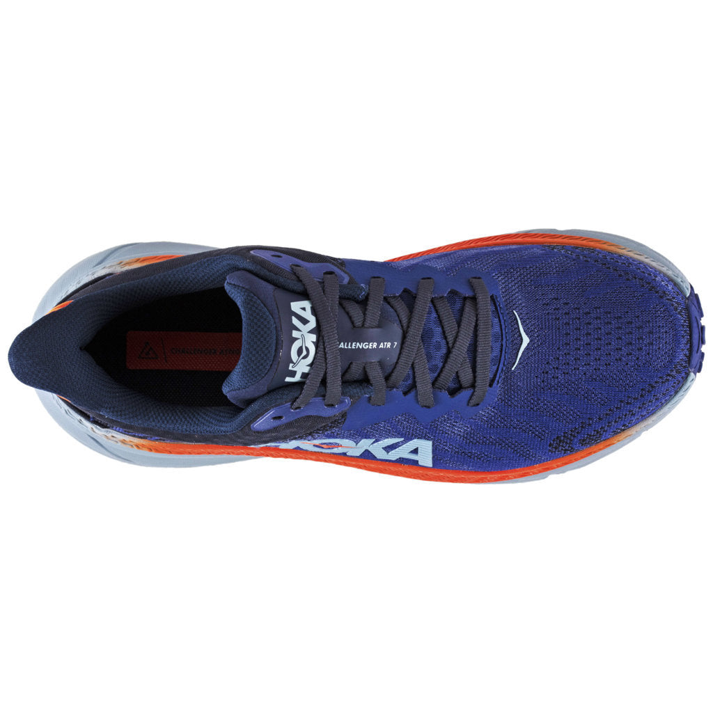 Hoka One One Challenger ATR 7 Textile Mens Sneakers#color_bellwether blue stone blue