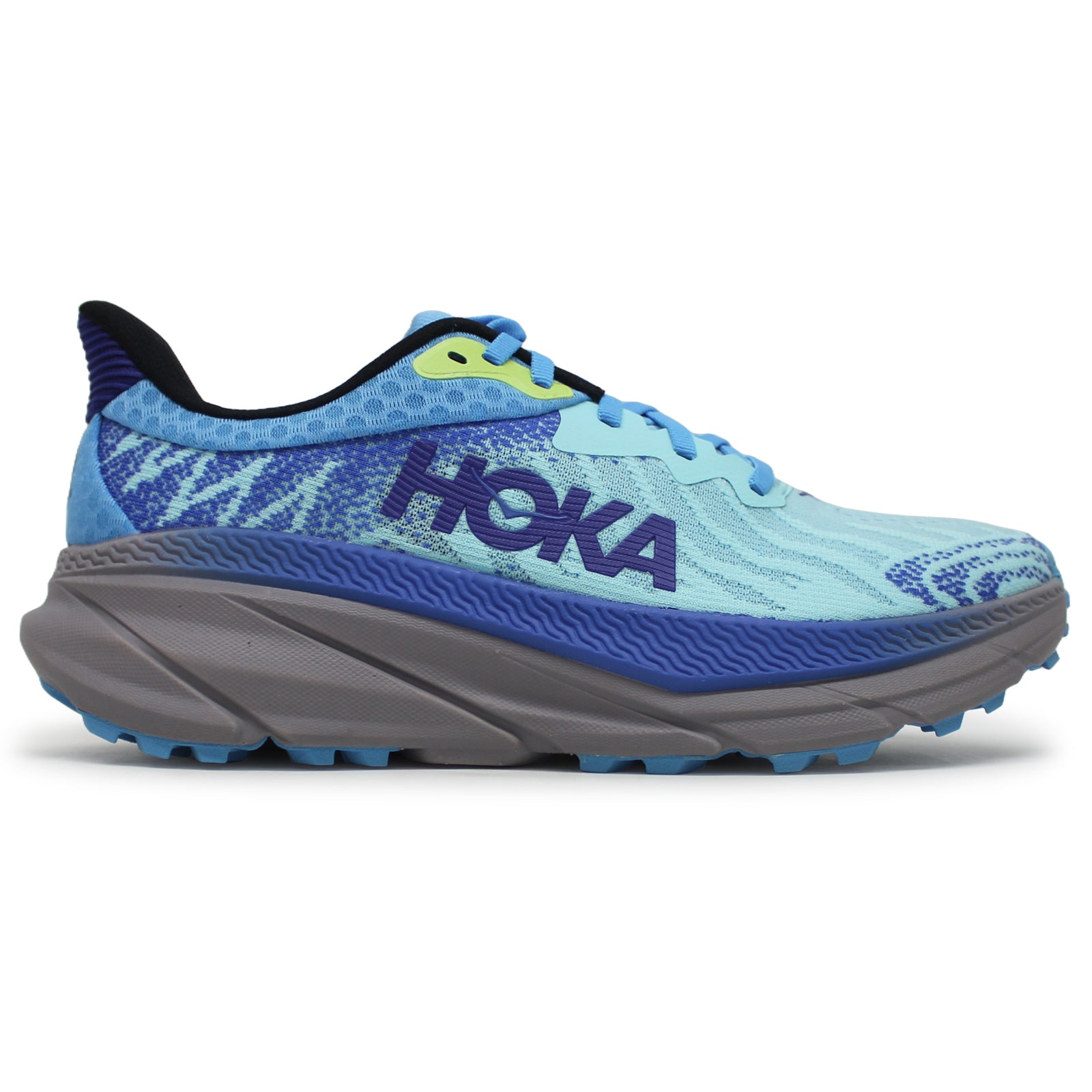 Hoka One One Challenger ATR 7 Textile Mens Sneakers#color_Swim Day Cloudless
