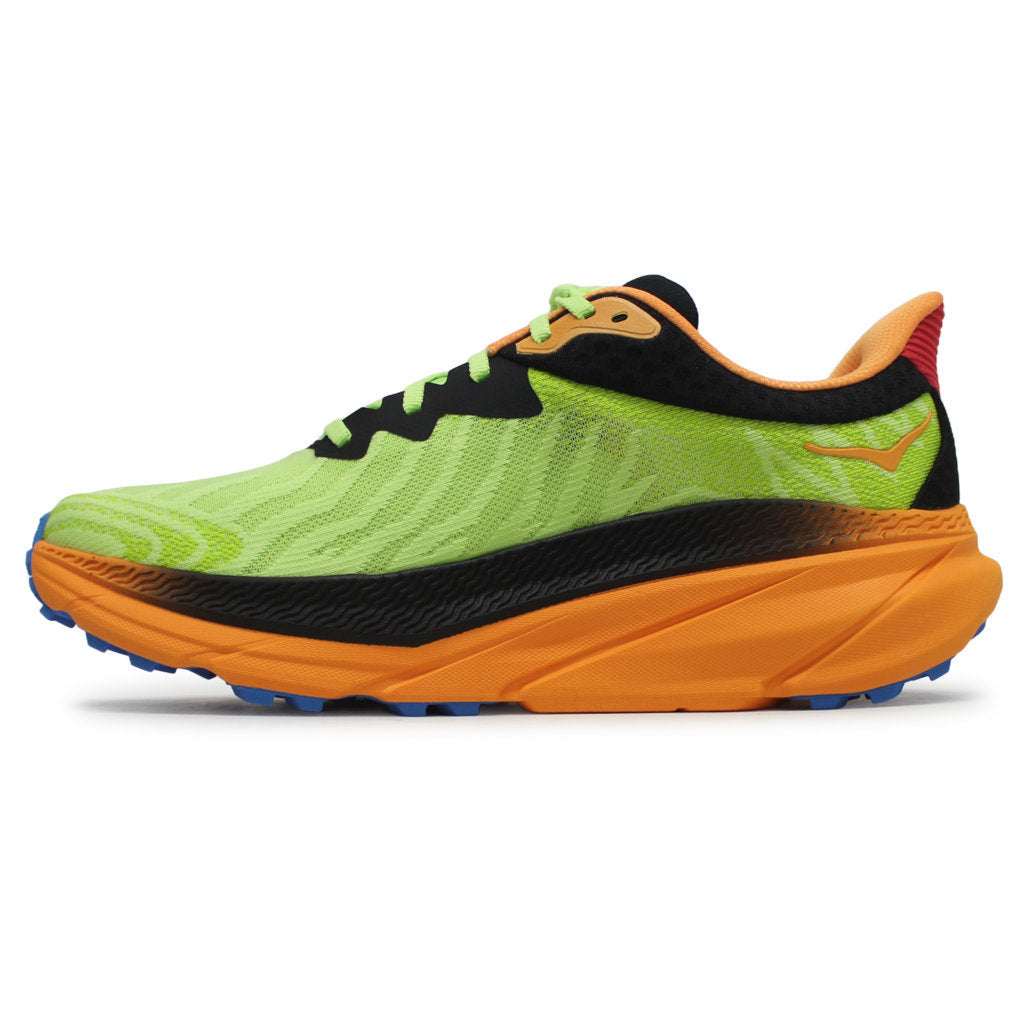 Hoka One One Challenger ATR 7 Textile Mens Sneakers#color_black lettuce