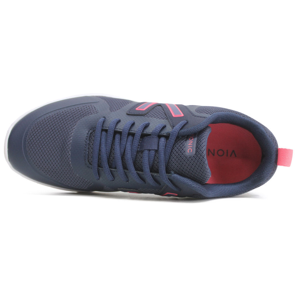 Vionic Miles II Textile Synthetic Womens Sneakers#color_navy pink