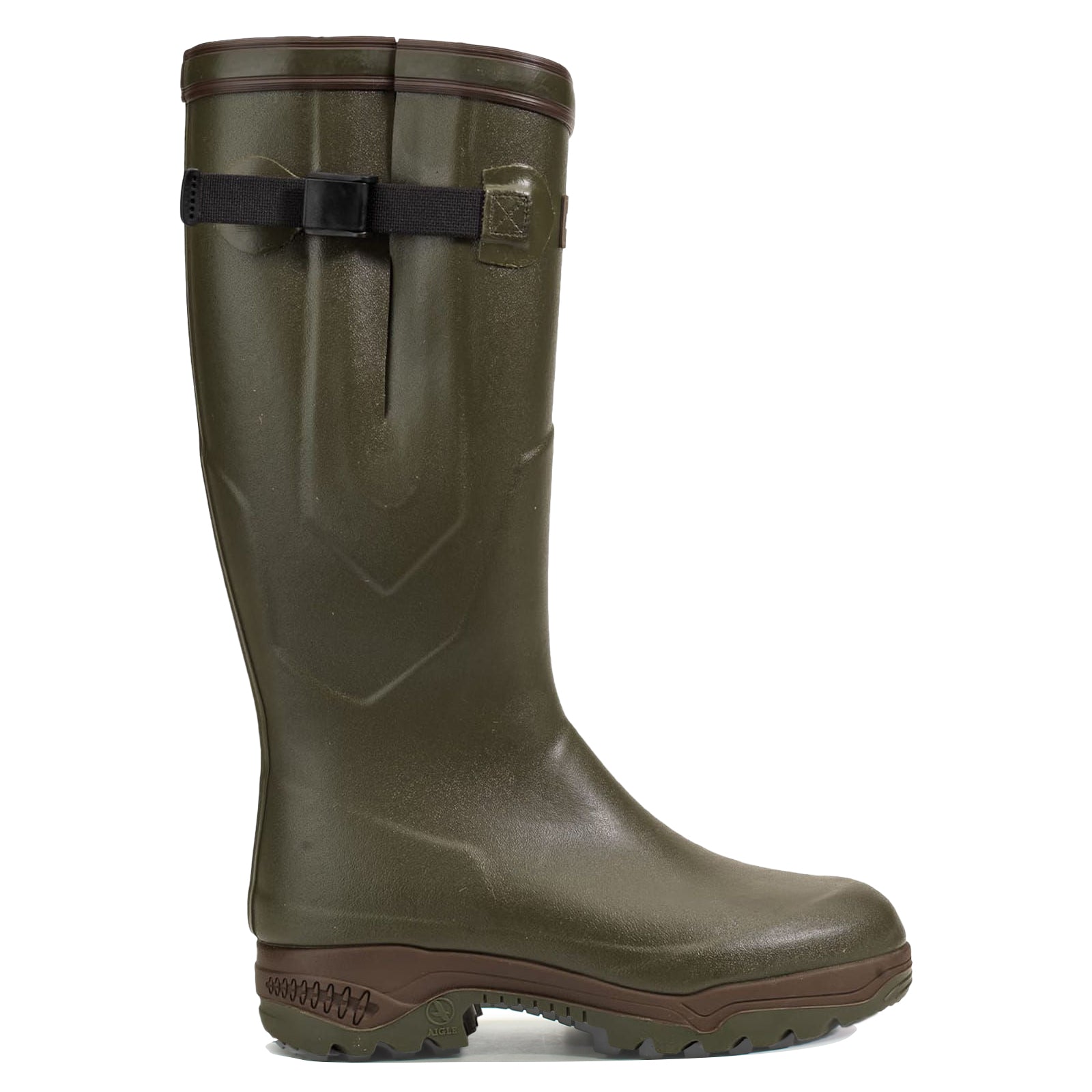 Aigle Parcours 2 ISO Rubber Womens Boots#color_kaki