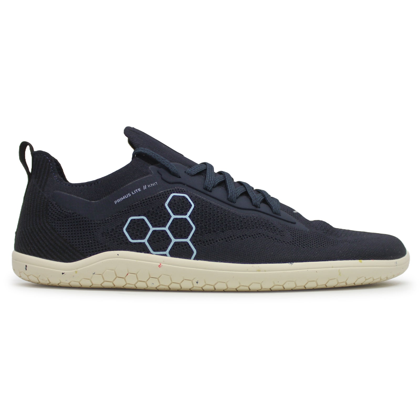 Vivobarefoot Primus Lite Knit Textile Synthetic Mens Sneakers#color_midnight