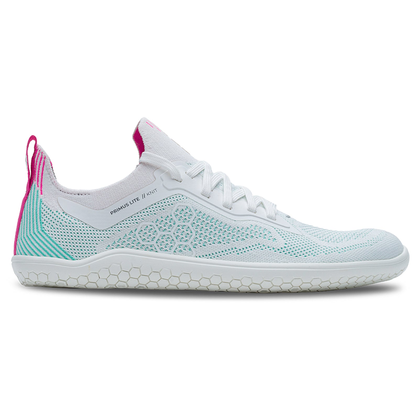 Vivobarefoot Primus Lite Knit Textile Synthetic Womens Sneakers#color_blue tint