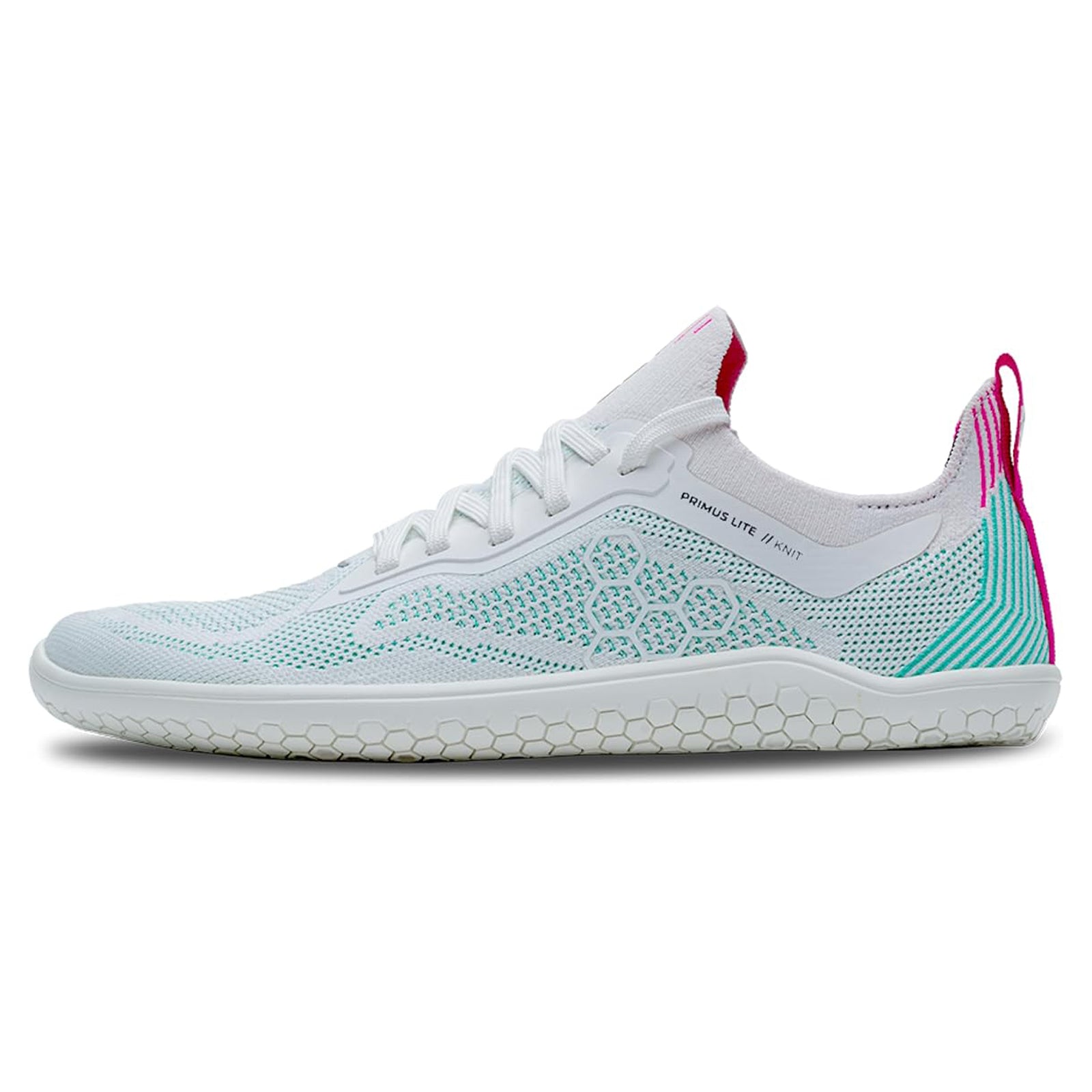 Vivobarefoot Primus Lite Knit Textile Synthetic Womens Sneakers#color_blue tint