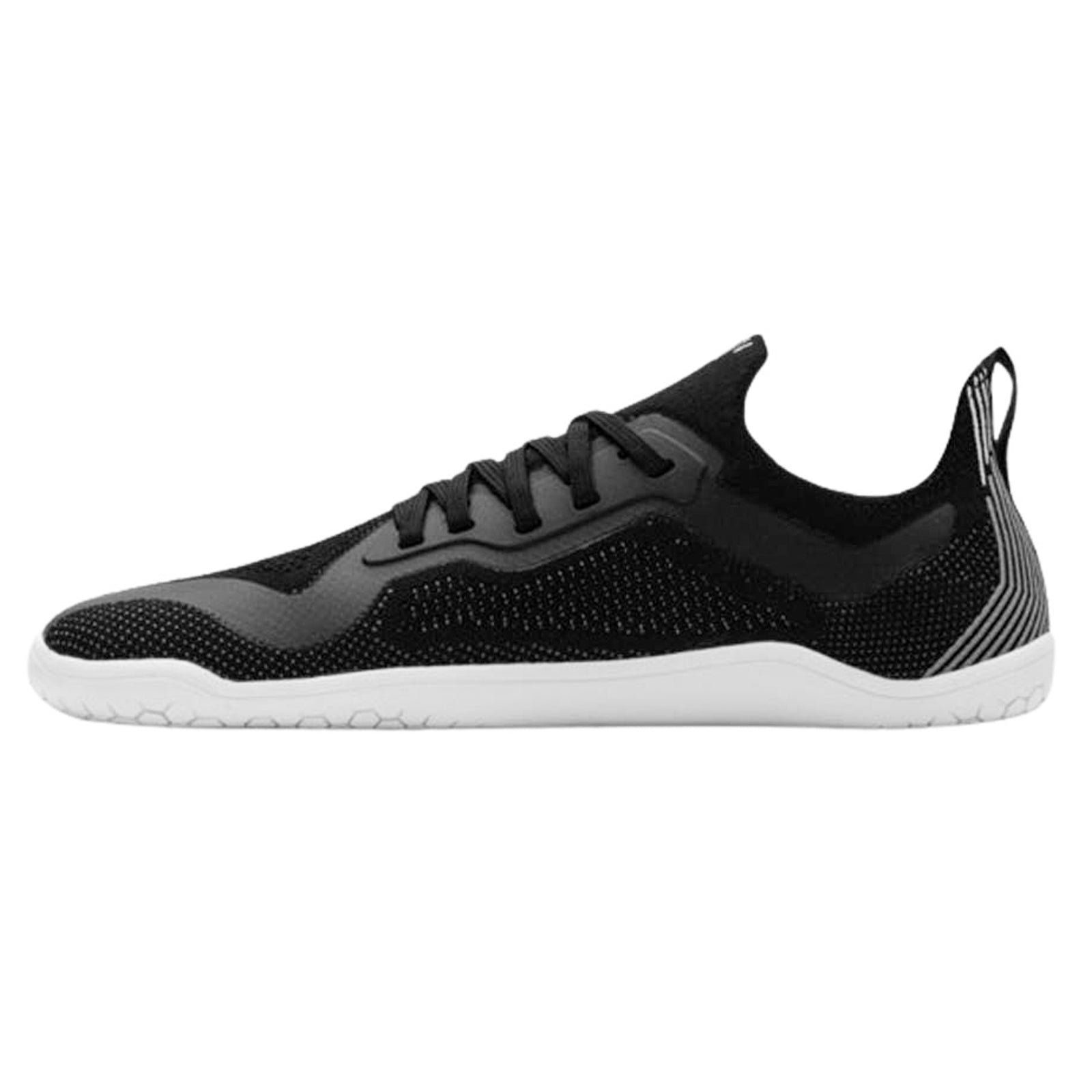 Vivobarefoot Primus Lite Knit Textile Synthetic Womens Sneakers#color_obsidian