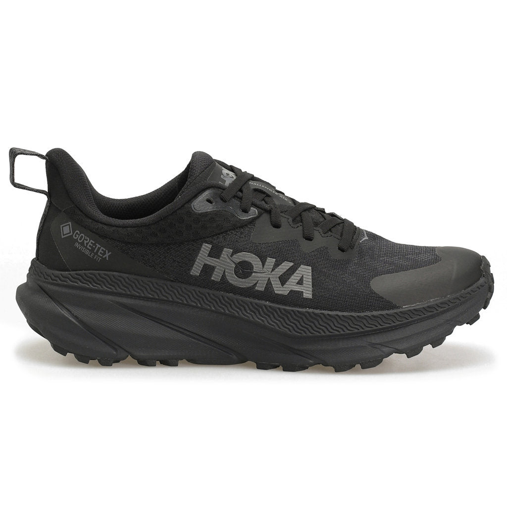 Hoka One One Challenger ATR 7 GTX Textile Synthetic Womens Sneakers#color_black black