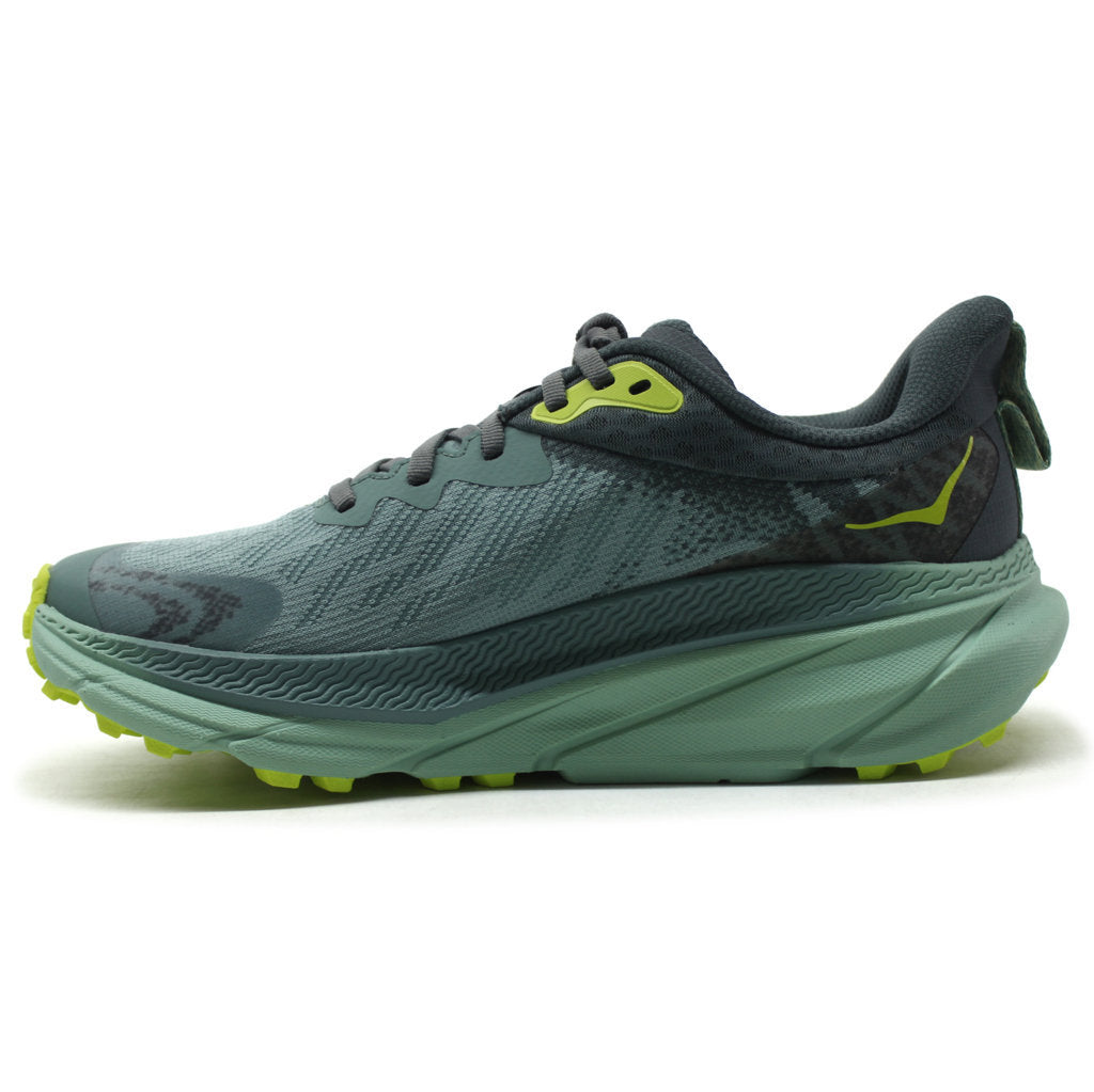 Hoka One One Challenger ATR 7 GTX Textile Synthetic Womens Sneakers#color_trellis balsam green