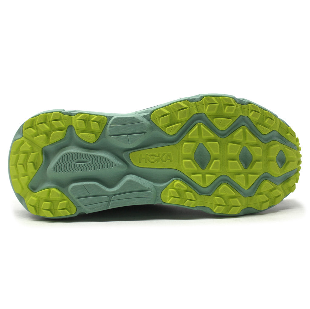 Hoka One One Challenger ATR 7 GTX Textile Synthetic Womens Sneakers#color_trellis balsam green