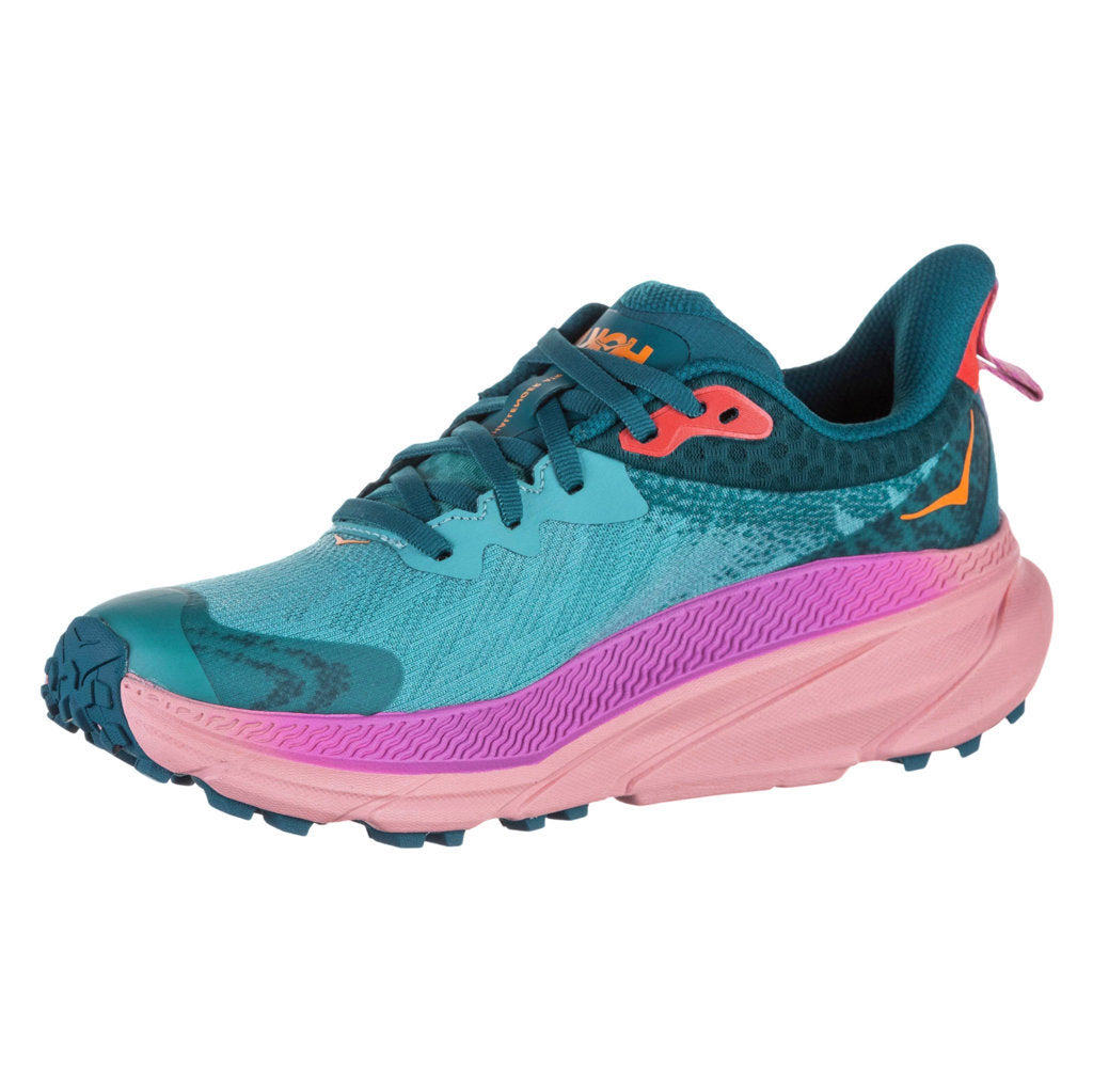 Hoka One One Challenger ATR 7 GTX Textile Synthetic Womens Sneakers#color_ocean mist deep lagoon