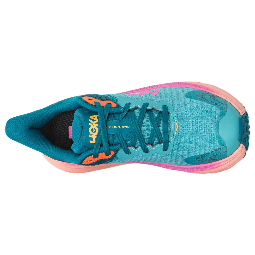 Hoka One One Challenger ATR 7 GTX Textile Synthetic Womens Sneakers#color_ocean mist deep lagoon