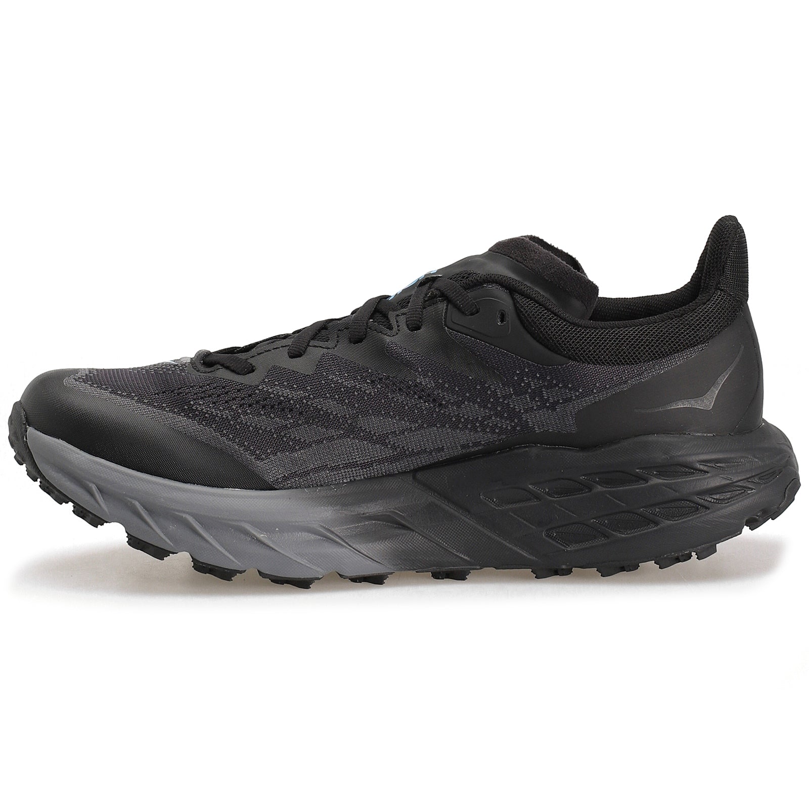 Hoka Speedgoat 5 GTX 1127912-BBLC Textile Synthetic Mens Trainers - Black Black - 10.5#color_black black