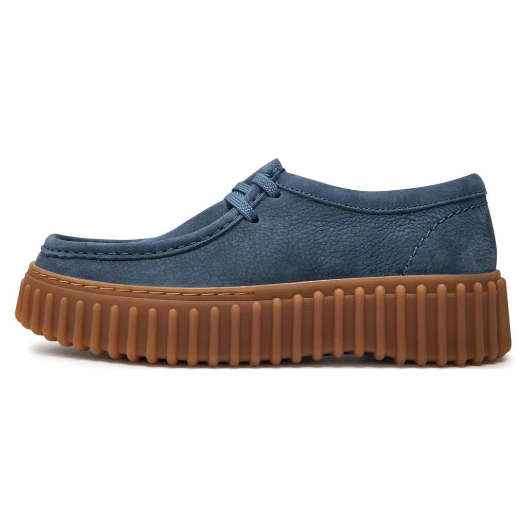 Clarks Torhill Bee Nubuck Women's Shoes#color_blue