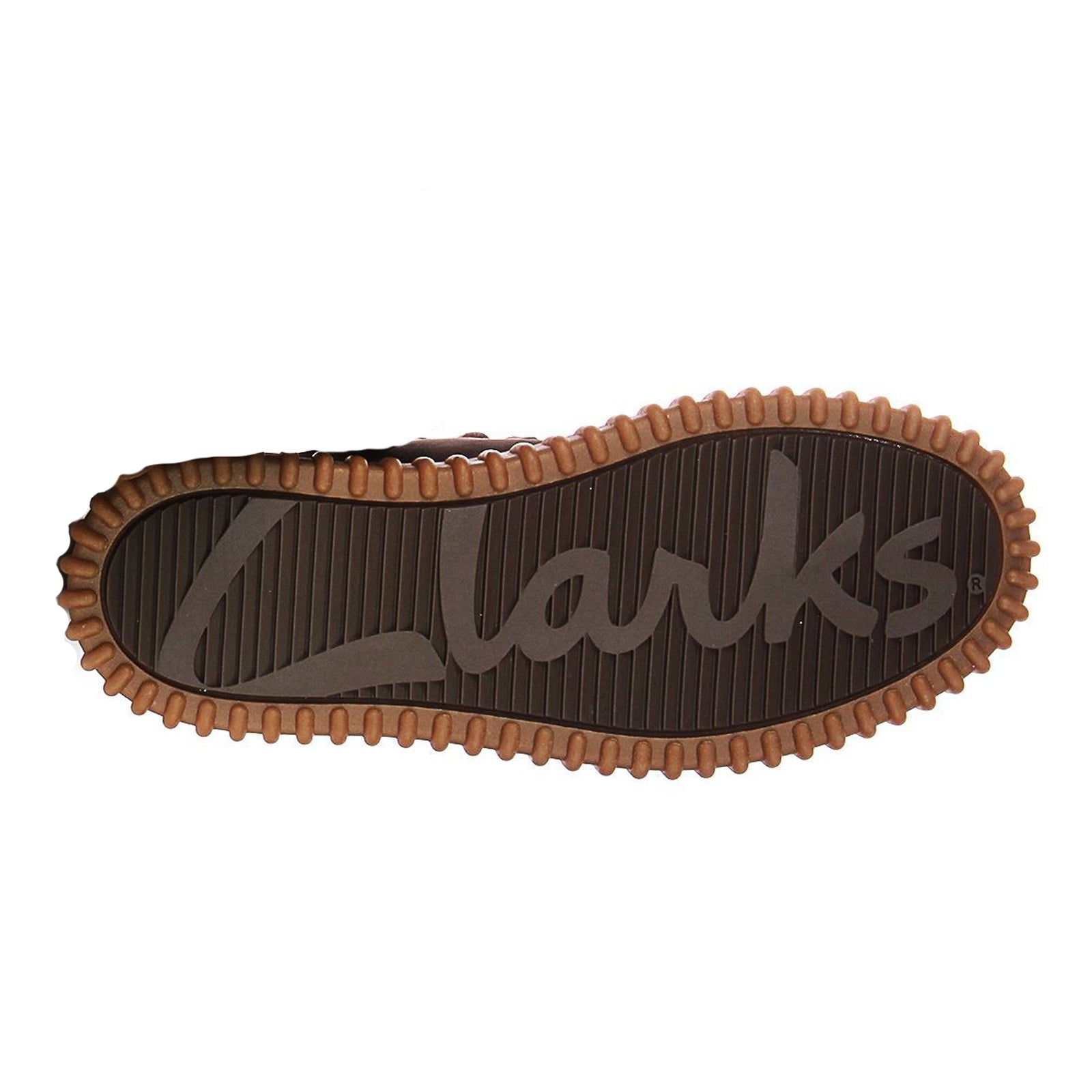 Clarks Torhill Lo Suede Mens Shoes#color_dark brown