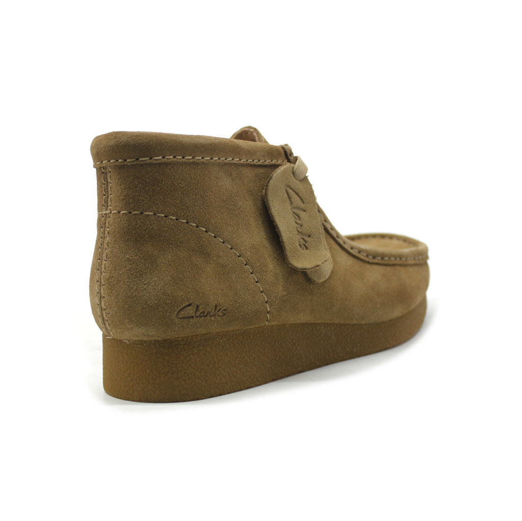 Clarks Wallabee Evo Boot Suede Womens Boots#color_dark sand