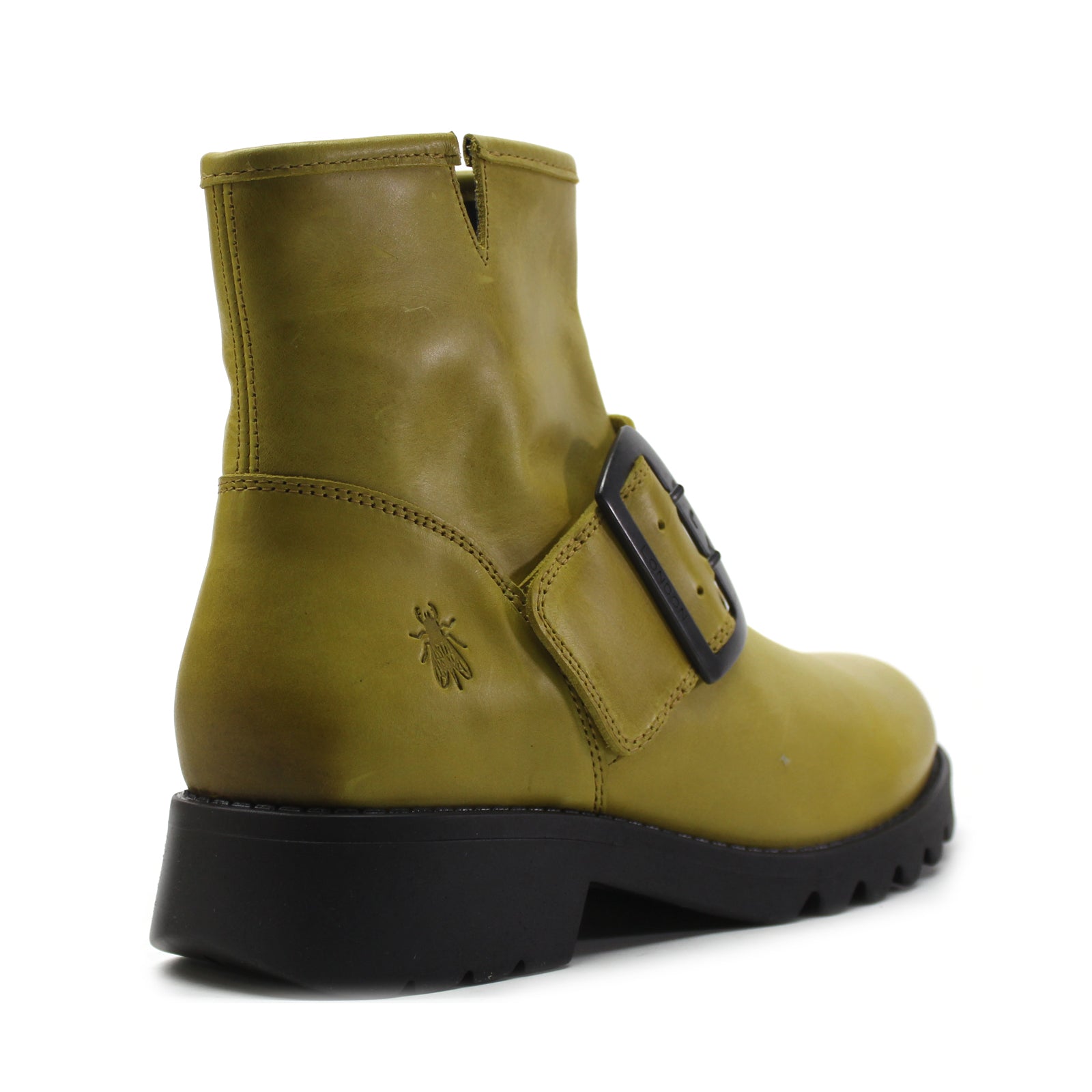 Fly London RILY991FLY P144991003 Rug Leather Womens Boots - Mustard - 41#color_mustard